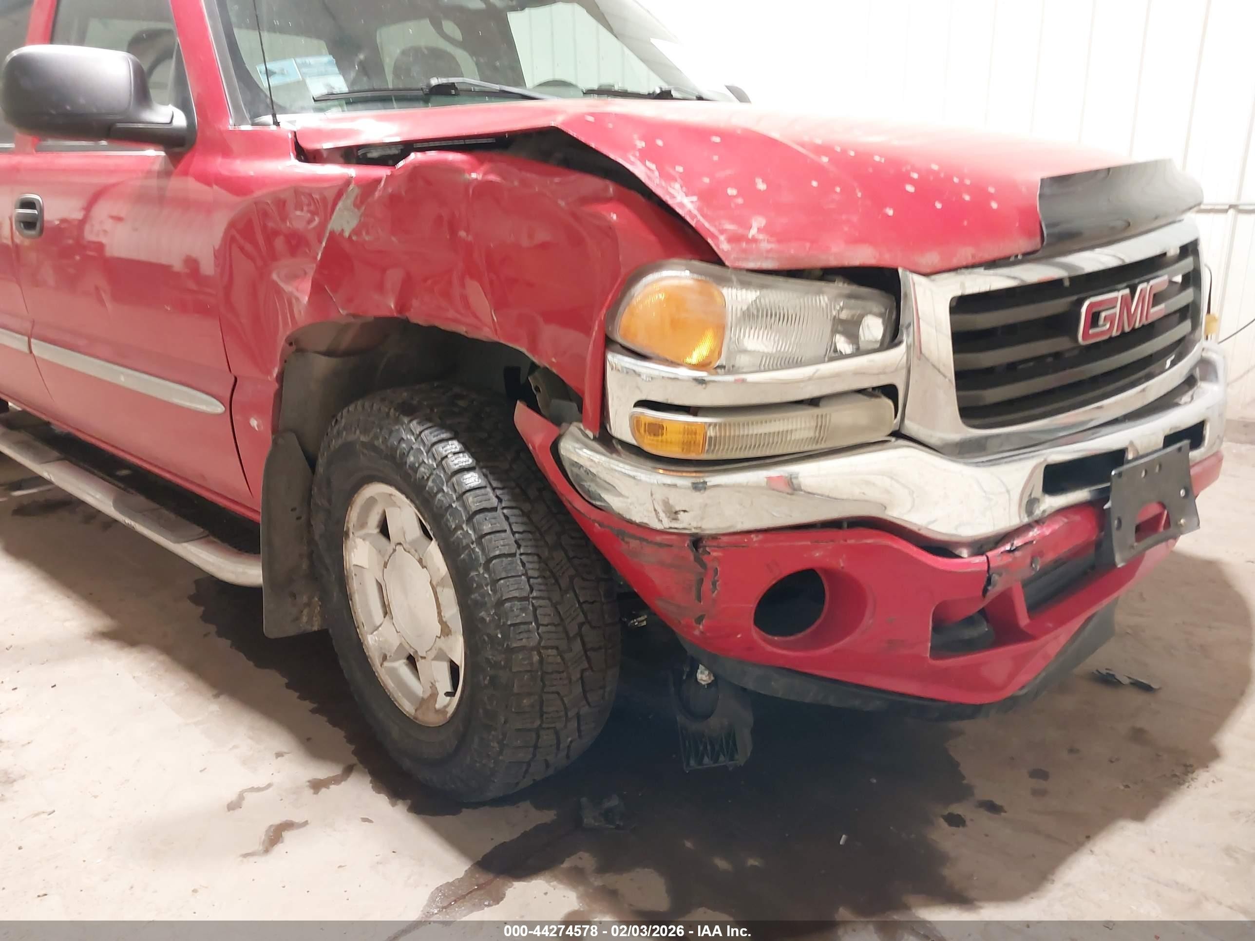 2006 Gmc Sierra 1500 Sle1 Красный vin: 2GTEK13Z461333167