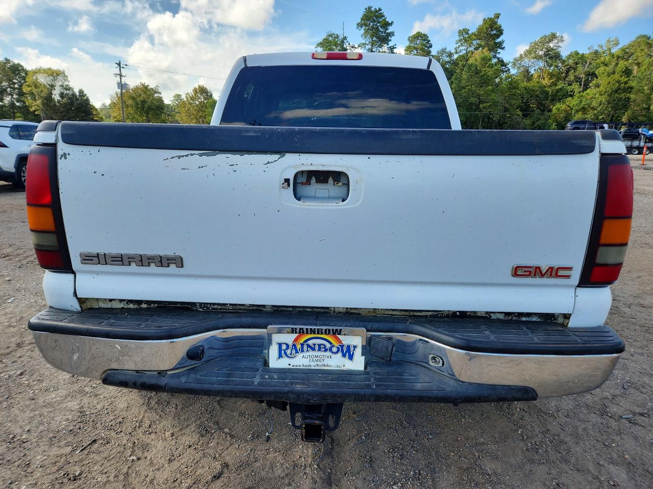 2006 Gmc Sierra White vin: 2GTEK13Z761269271