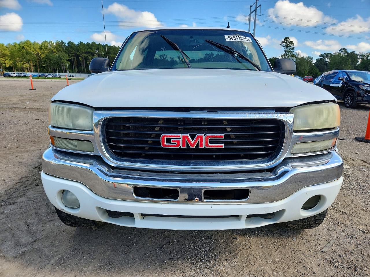 2006 Gmc Sierra White vin: 2GTEK13Z761269271