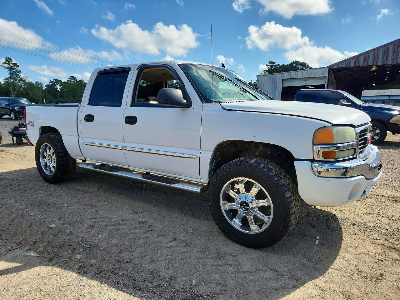 2006 Gmc Sierra White vin: 2GTEK13Z761269271