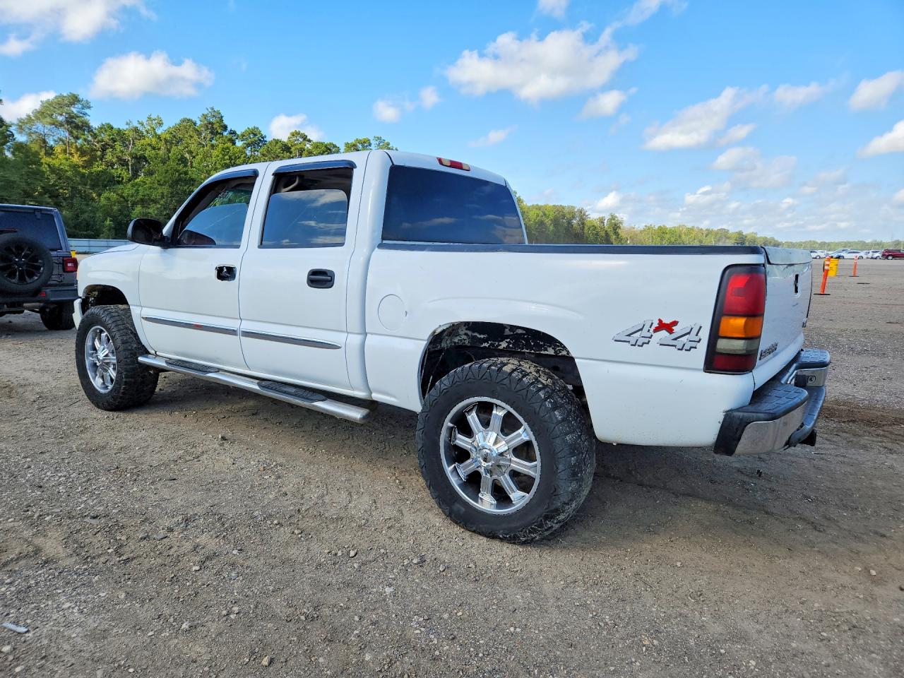 2006 Gmc Sierra White vin: 2GTEK13Z761269271
