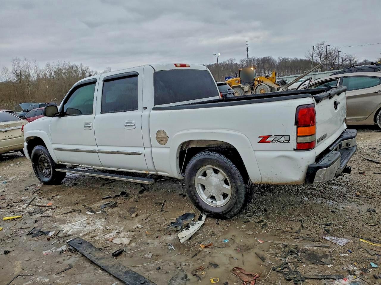 2006 Gmc New Sierra K1500 White vin: 2GTEK13Z861269747
