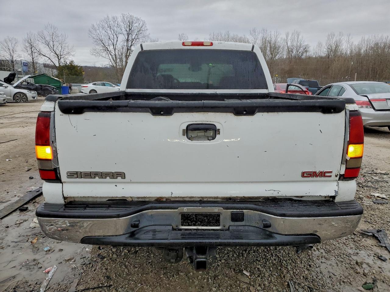 2006 Gmc New Sierra K1500 White vin: 2GTEK13Z861269747