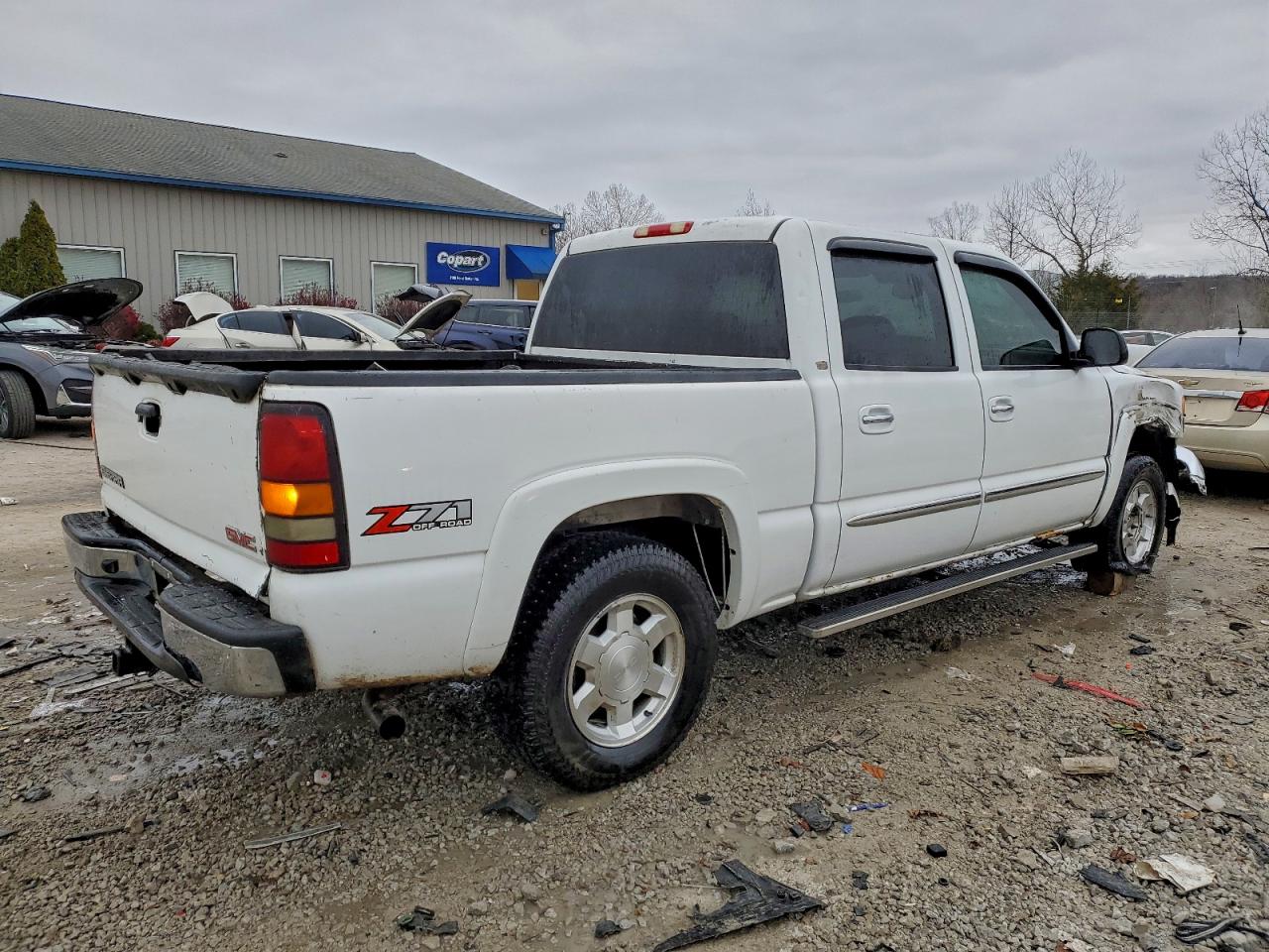 2006 Gmc New Sierra K1500 White vin: 2GTEK13Z861269747