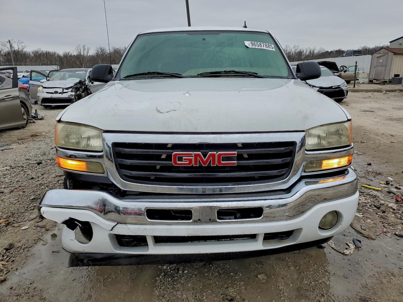 2006 Gmc New Sierra K1500 White vin: 2GTEK13Z861269747