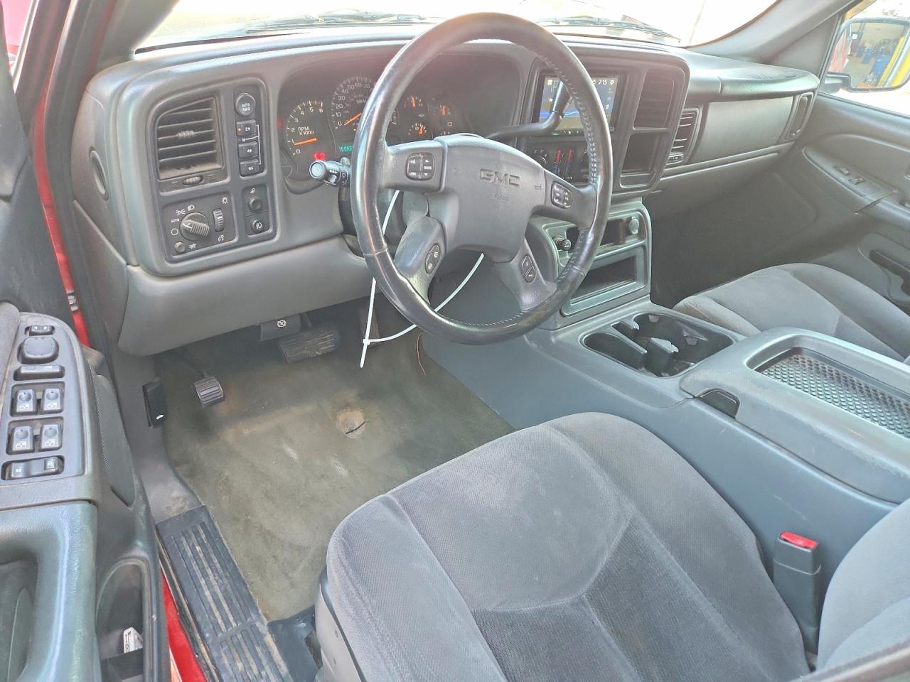 2006 Gmc New Sierra K1500 Red vin: 2GTEK13ZX61276022