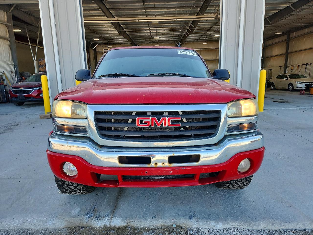 2006 Gmc New Sierra K1500 Red vin: 2GTEK13ZX61276022