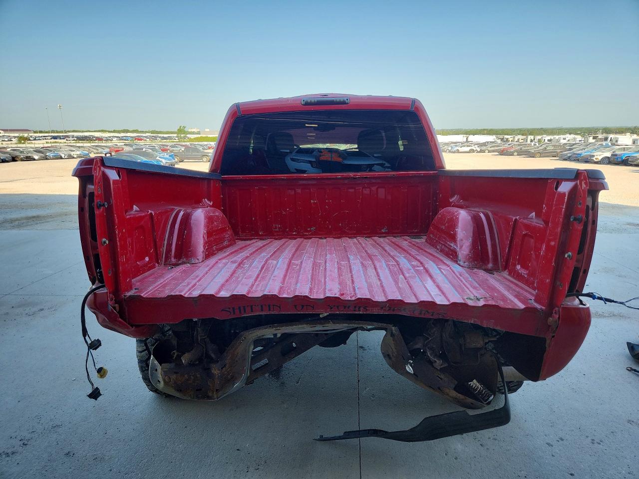 2006 Gmc New Sierra K1500 Red vin: 2GTEK13ZX61276022
