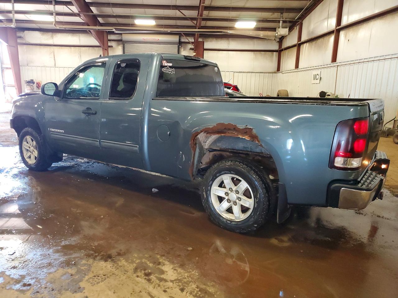2008 Gmc Sierra K1500 Синий vin: 2GTEK190281293411