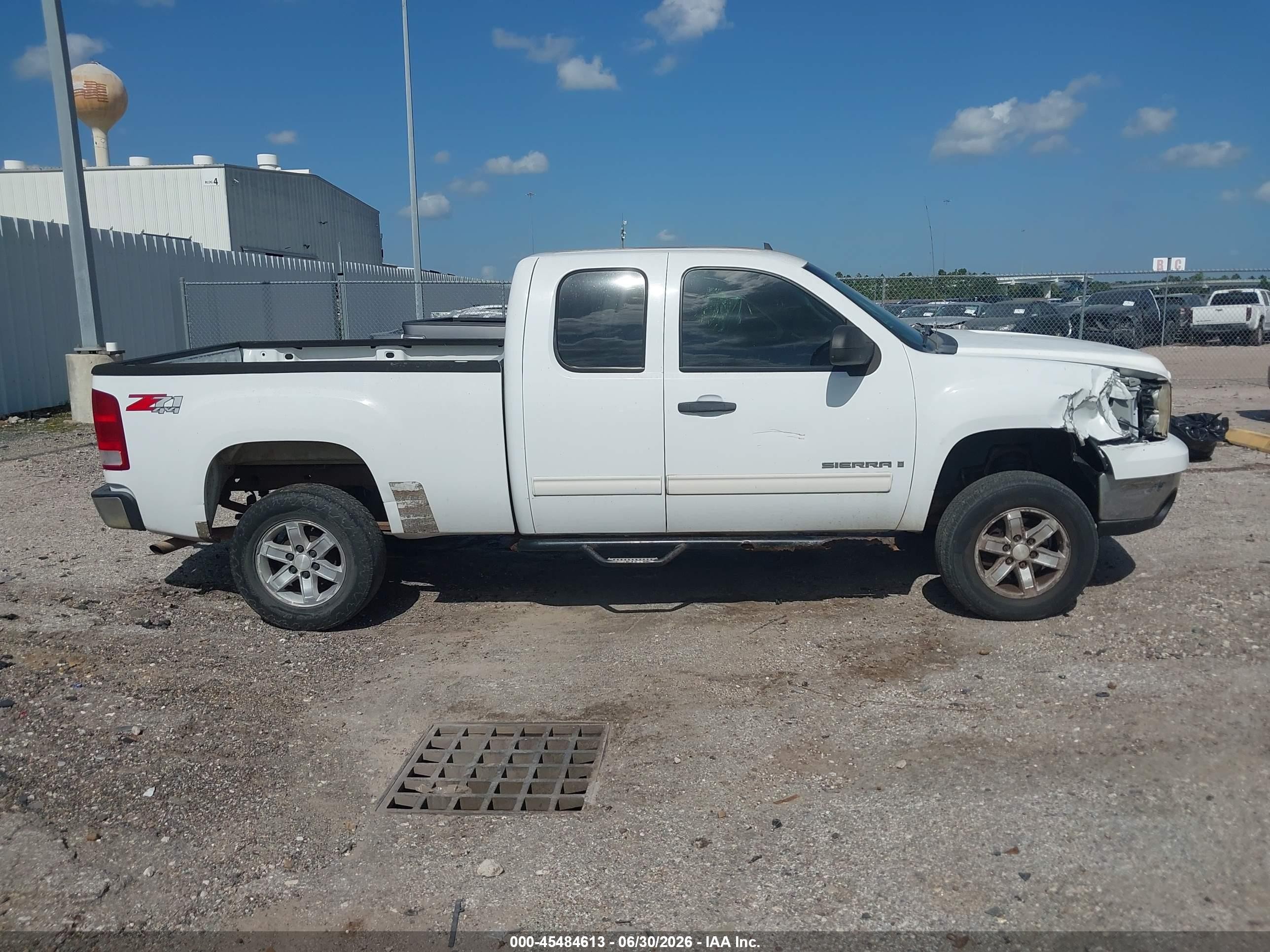2008 Gmc Sierra 1500 Sle1 White vin: 2GTEK190781322093