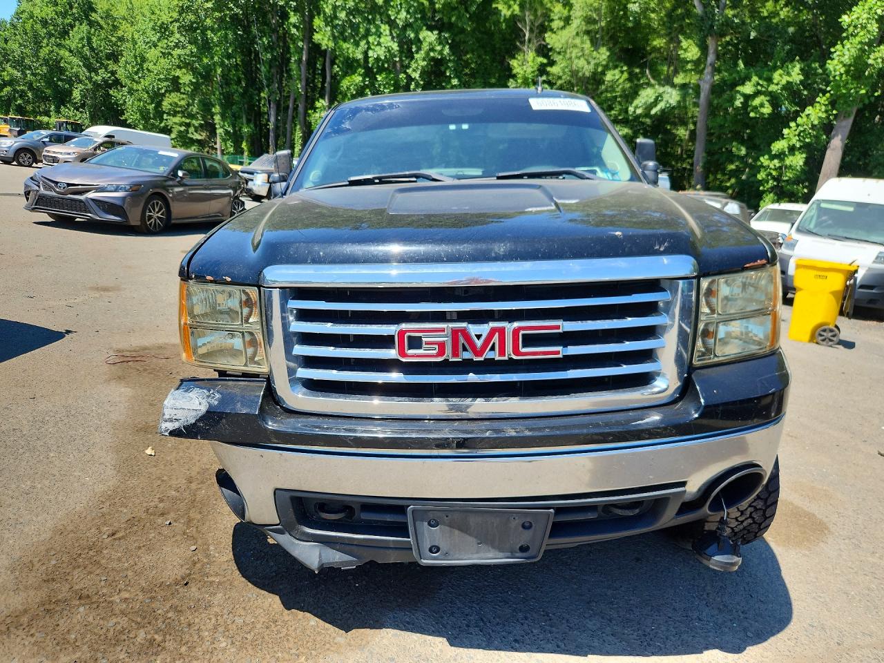 2008 Gmc Sierra K1500 Black vin: 2GTEK190881251812