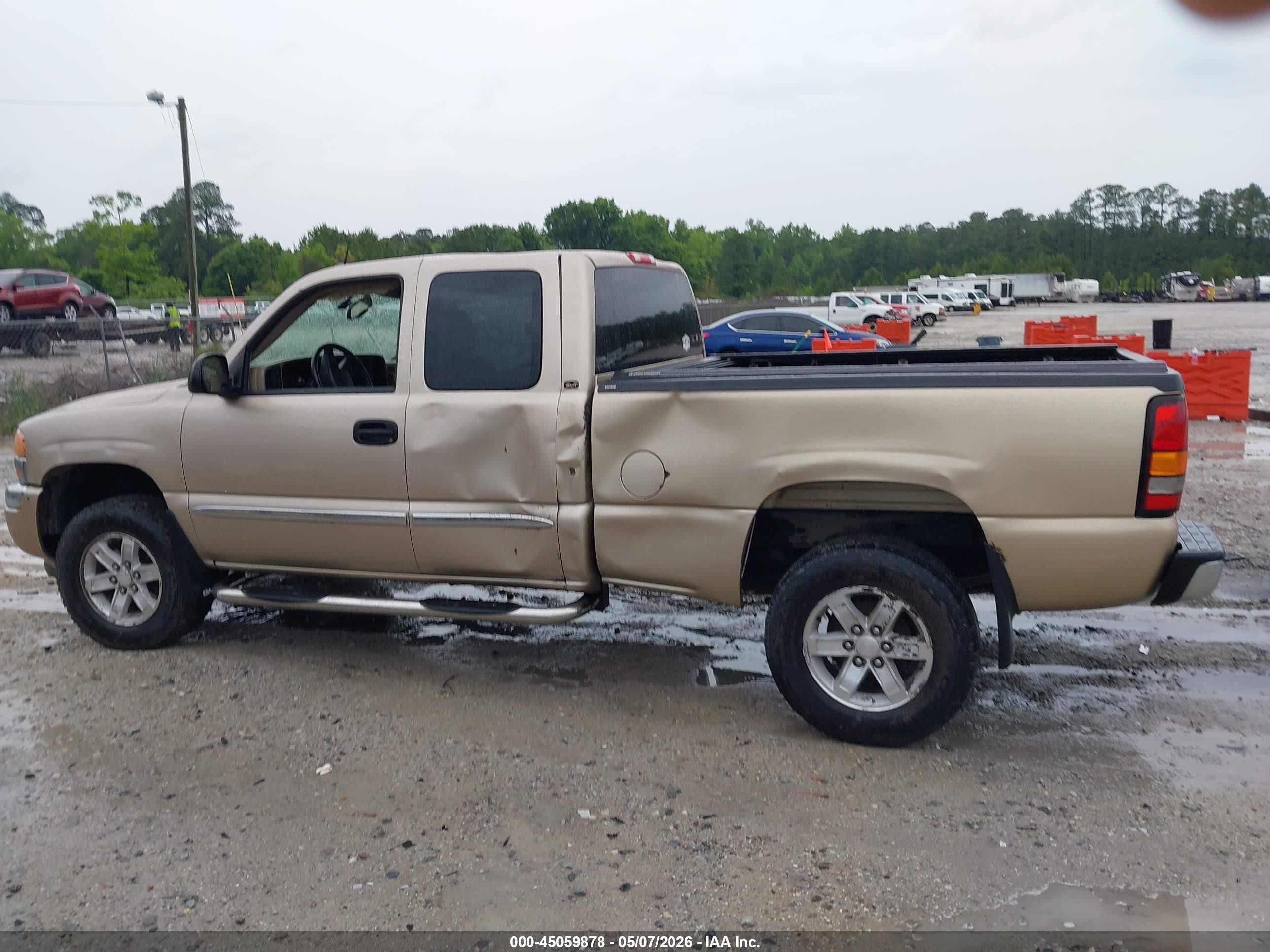 2005 Gmc Sierra 1500 Slt Gold vin: 2GTEK19B051302670
