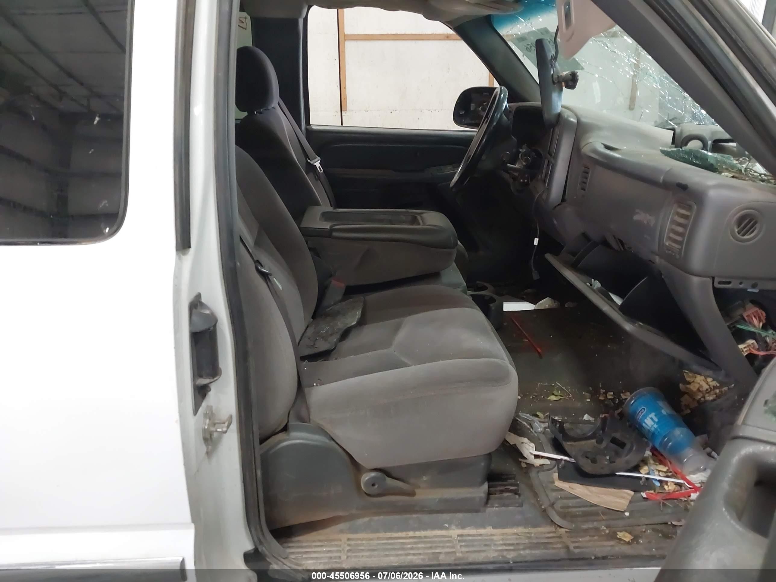 2006 Gmc Sierra 1500 Sle1 White vin: 2GTEK19B061293390