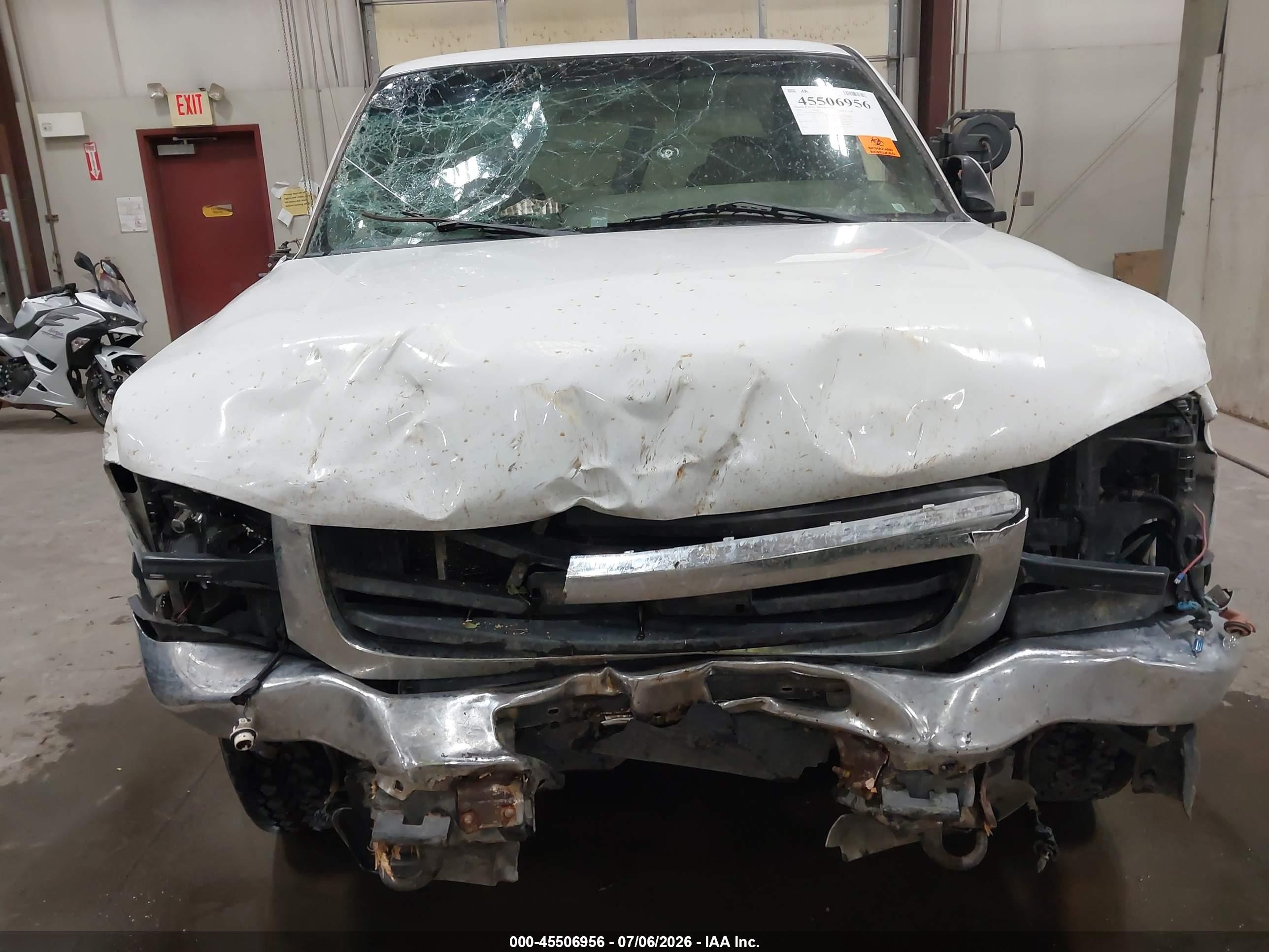 2006 Gmc Sierra 1500 Sle1 White vin: 2GTEK19B061293390