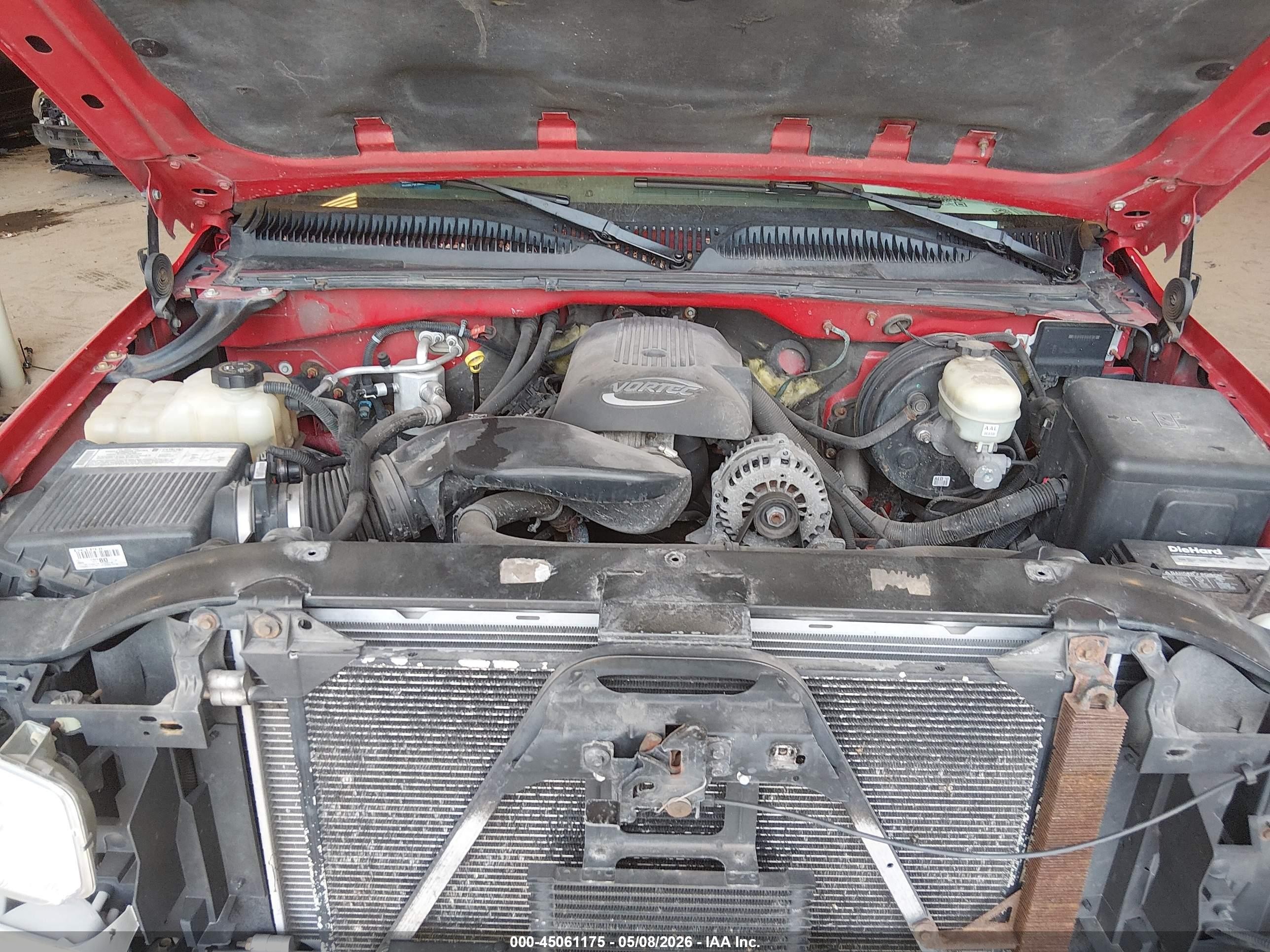 2005 Gmc Sierra 1500 Sle Красный vin: 2GTEK19B151311975
