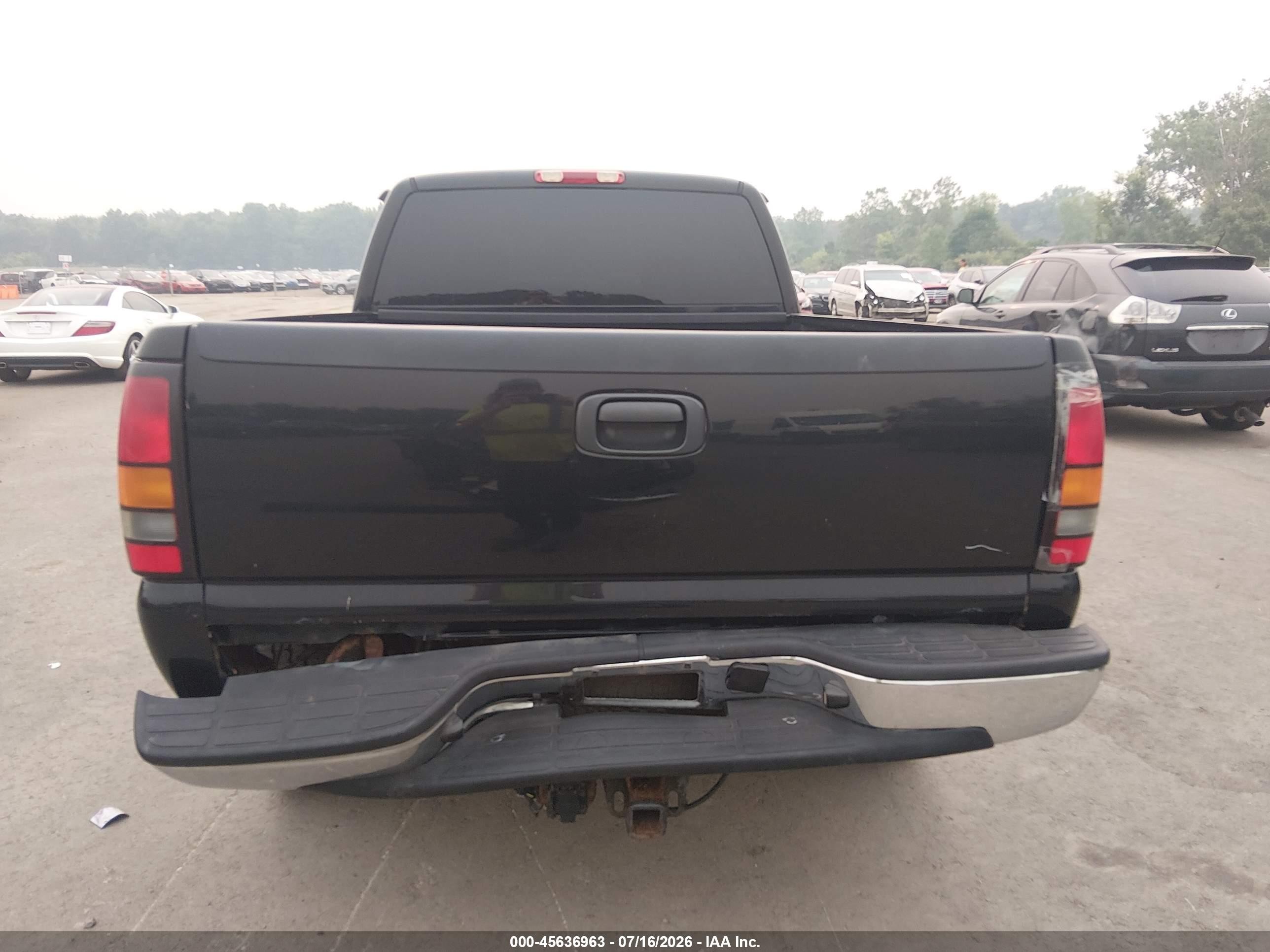 2006 Gmc Sierra 1500 Sle2 Black vin: 2GTEK19B261304809