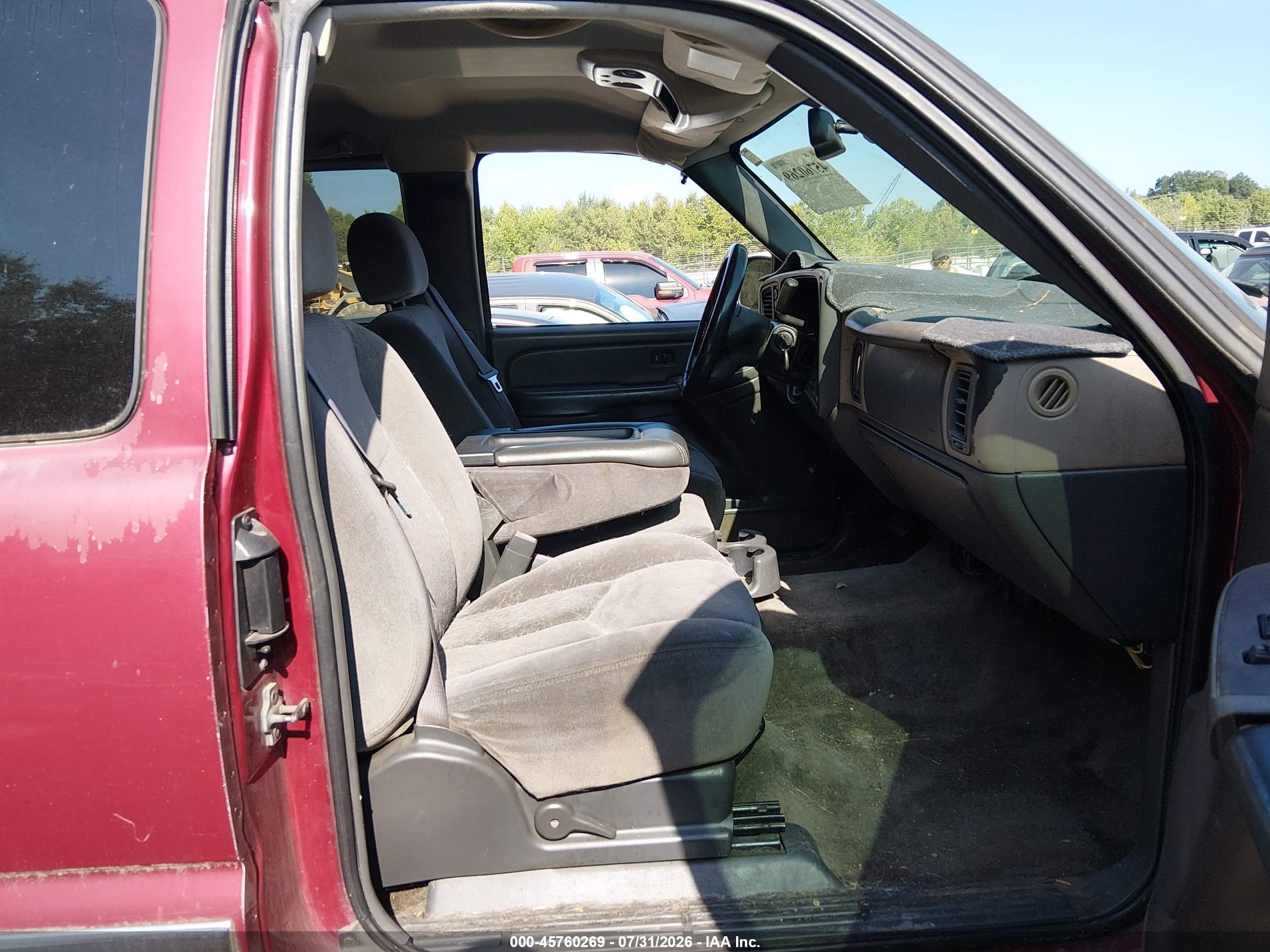 2005 Gmc Sierra 1500 Sle Maroon vin: 2GTEK19B351264531