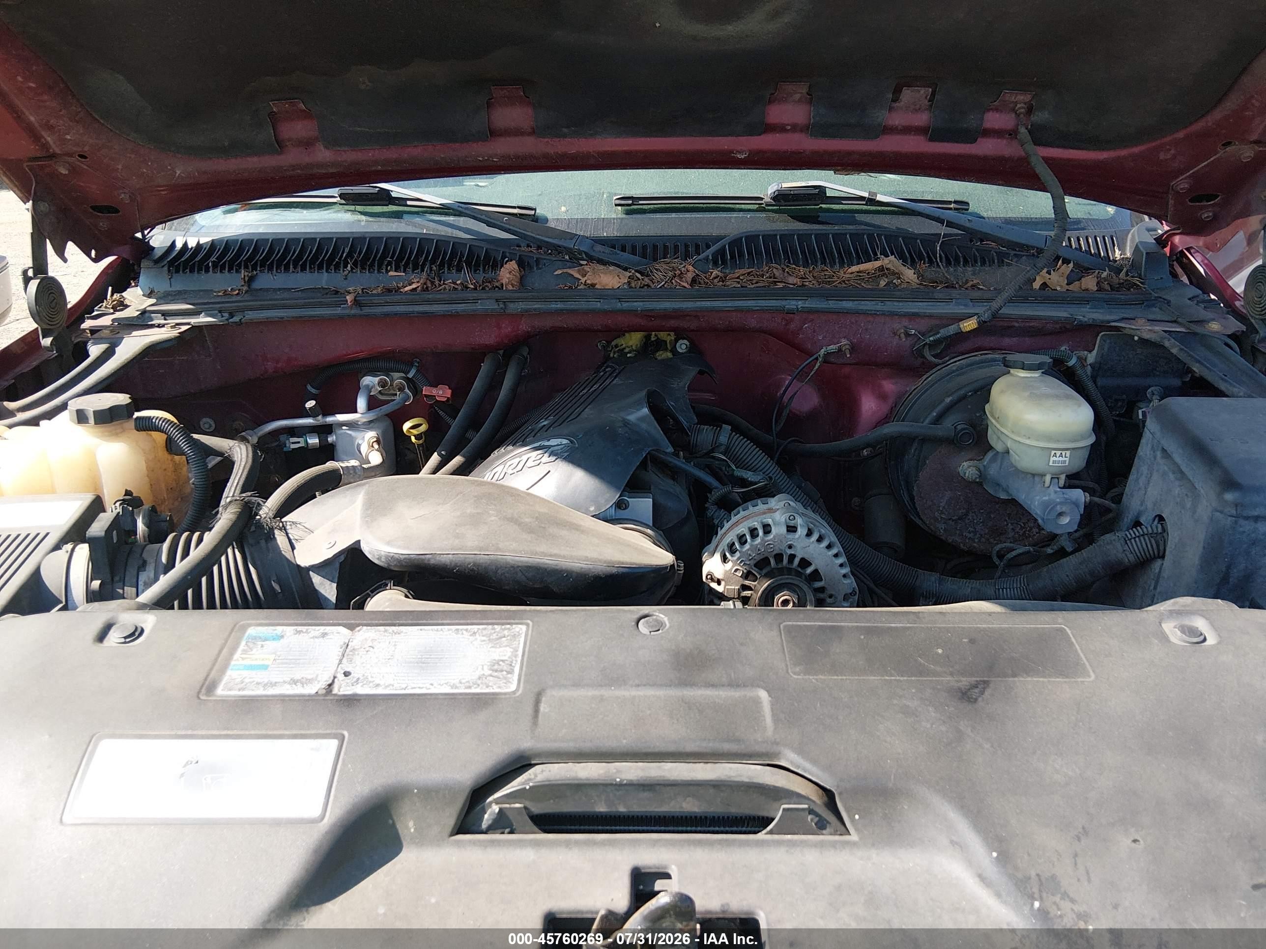 2005 Gmc Sierra 1500 Sle Maroon vin: 2GTEK19B351264531