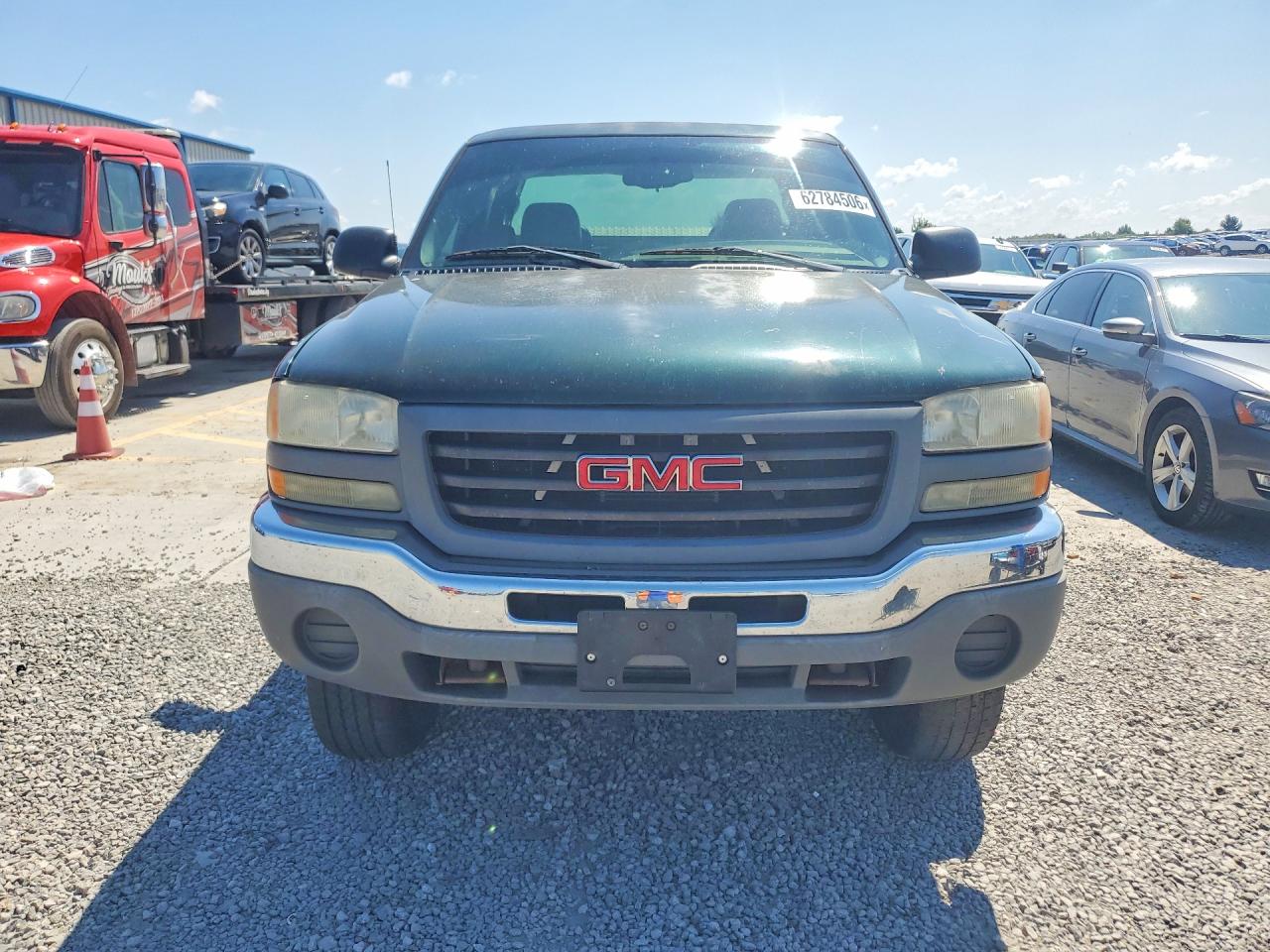 2005 Gmc New Sierra K1500 Green vin: 2GTEK19B351283564