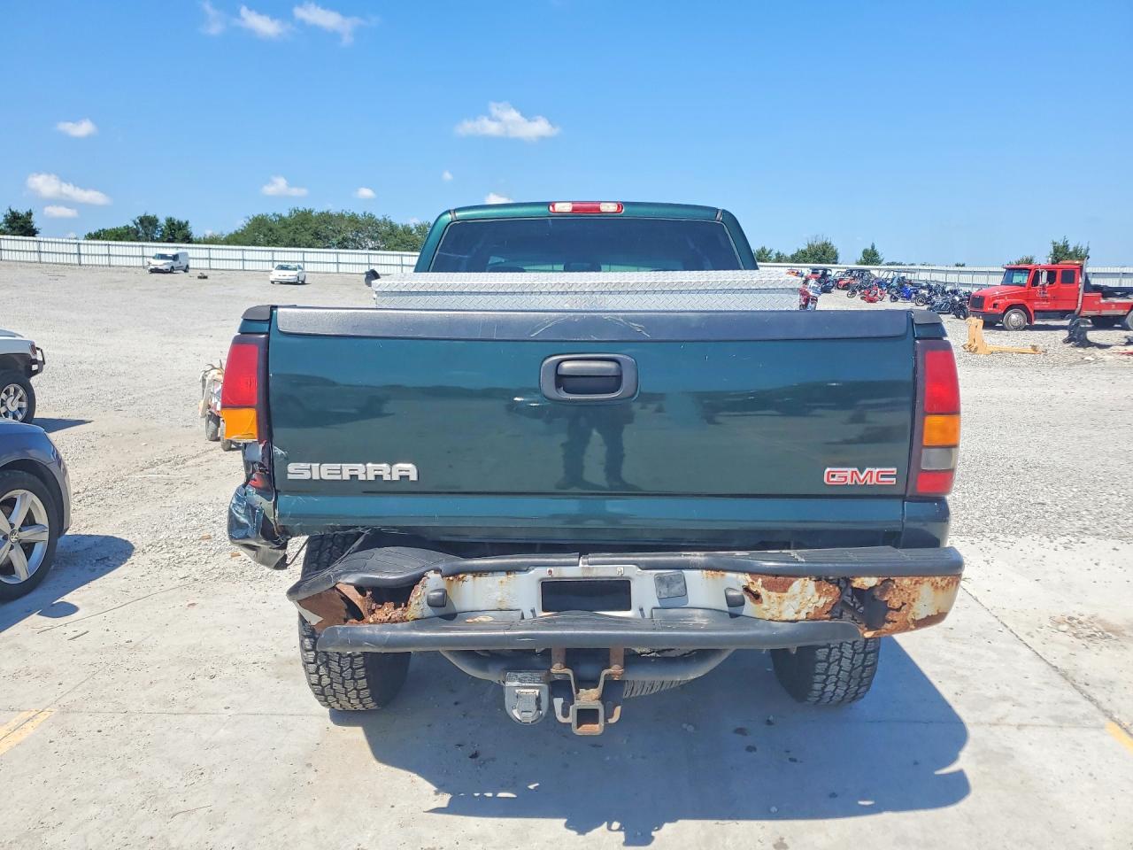 2005 Gmc New Sierra K1500 Green vin: 2GTEK19B351283564