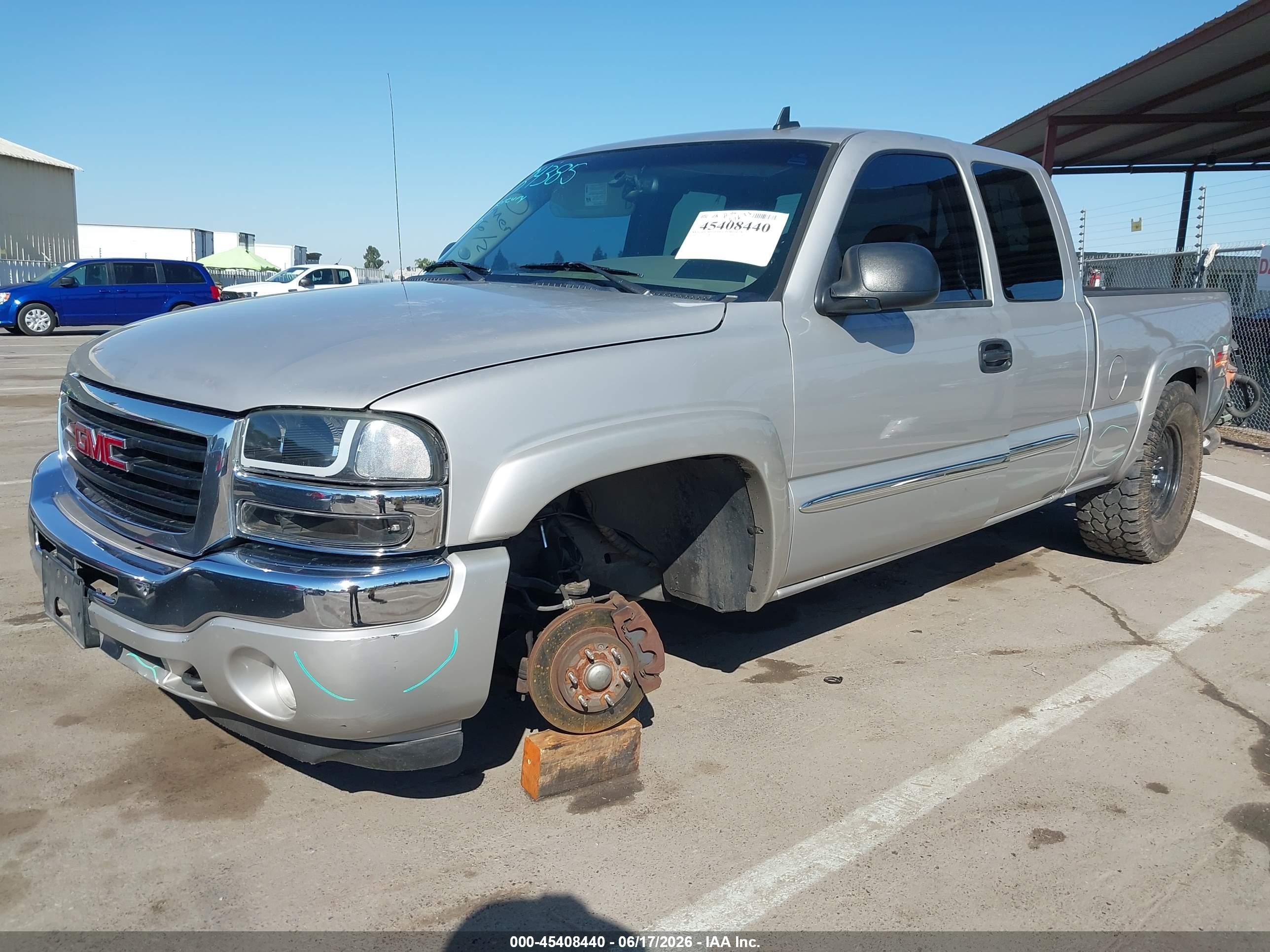 2006 Gmc Sierra 1500 Slt Silver vin: 2GTEK19B461112145