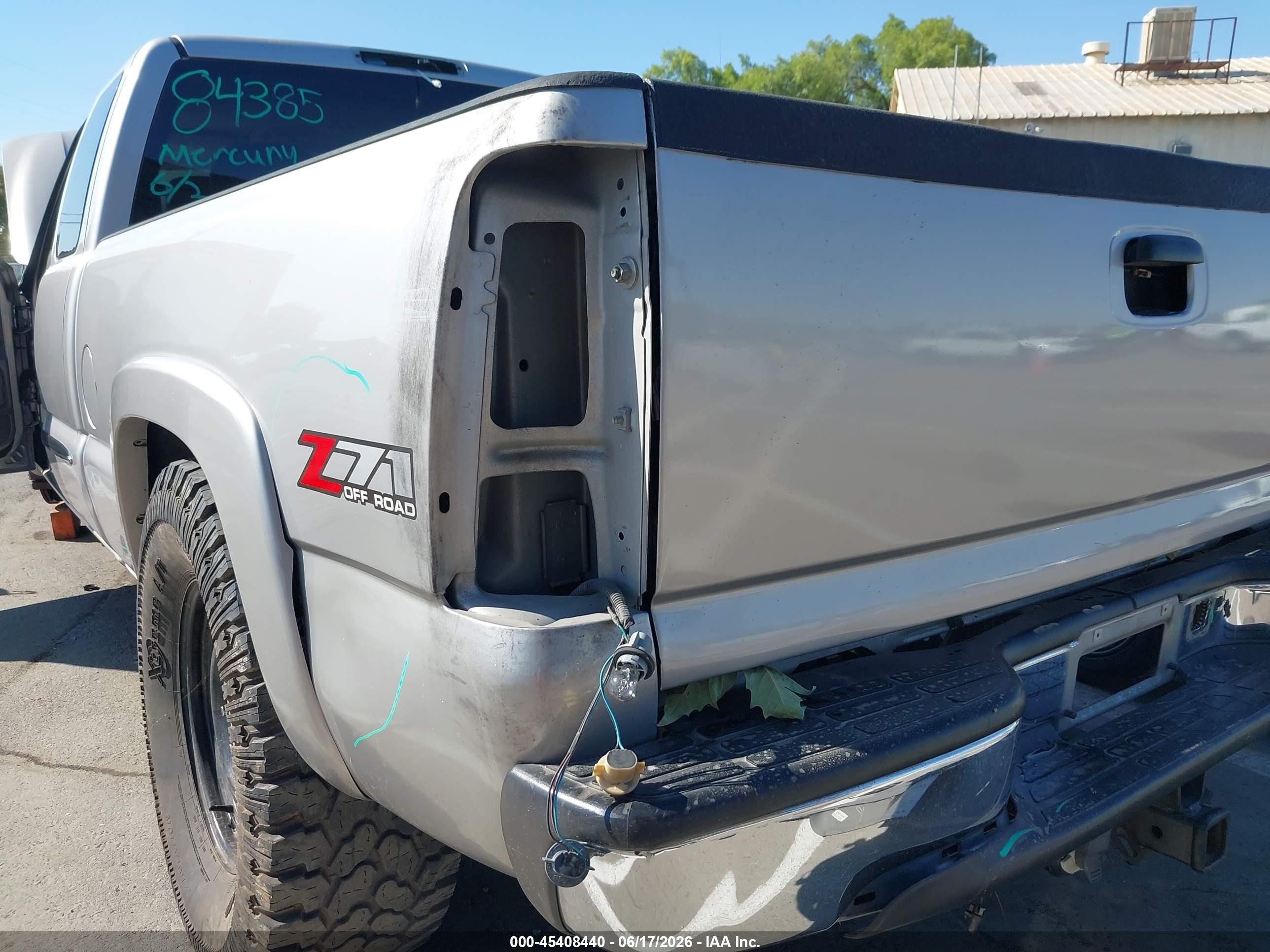 2006 Gmc Sierra 1500 Slt Silver vin: 2GTEK19B461112145