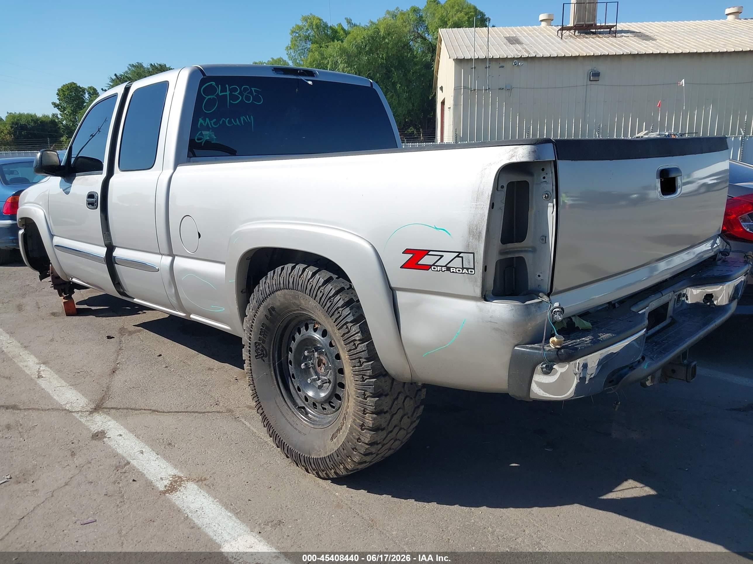 2006 Gmc Sierra 1500 Slt Silver vin: 2GTEK19B461112145