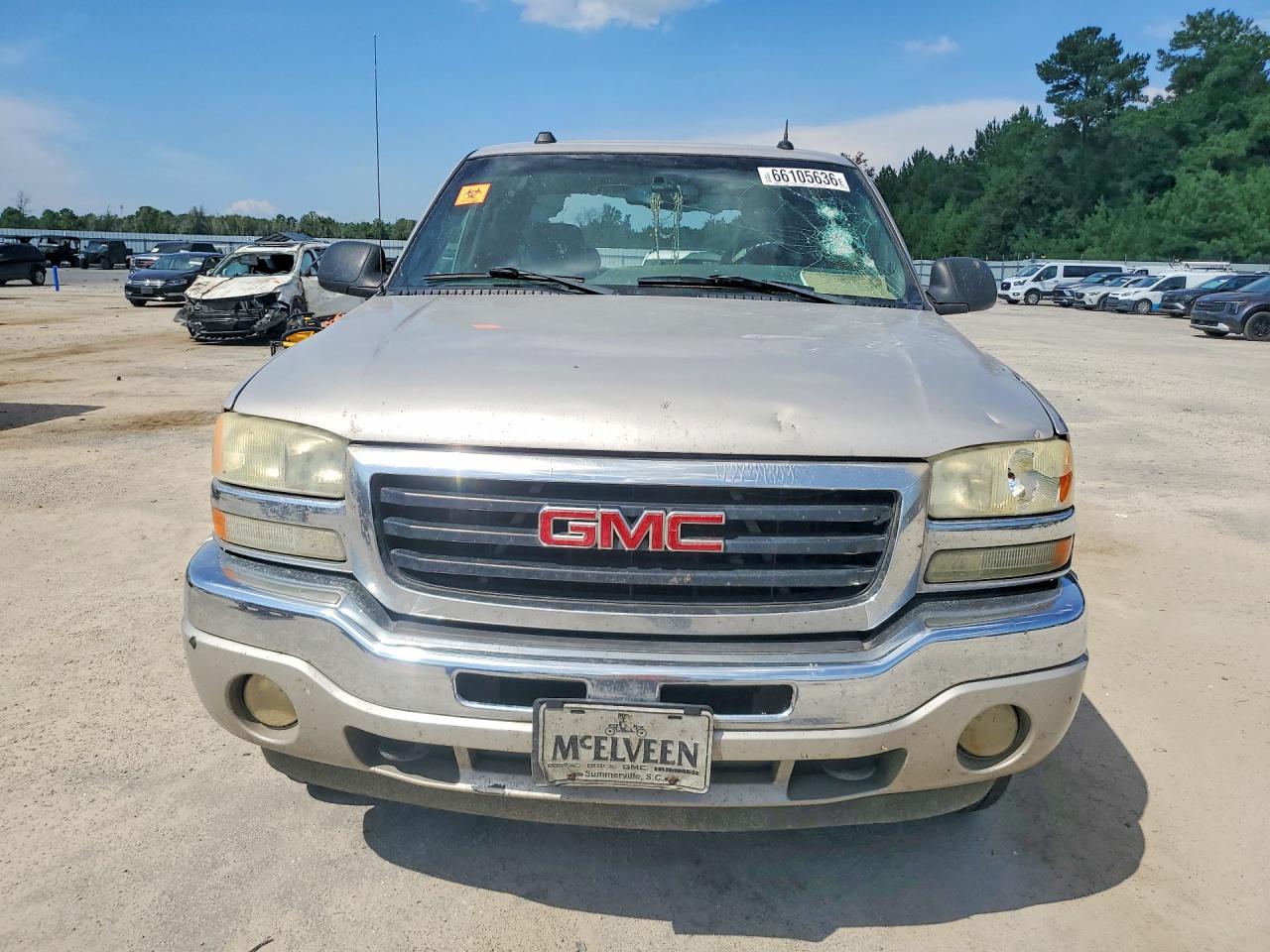 2005 Gmc New Sierra K1500 Beige vin: 2GTEK19B651146134