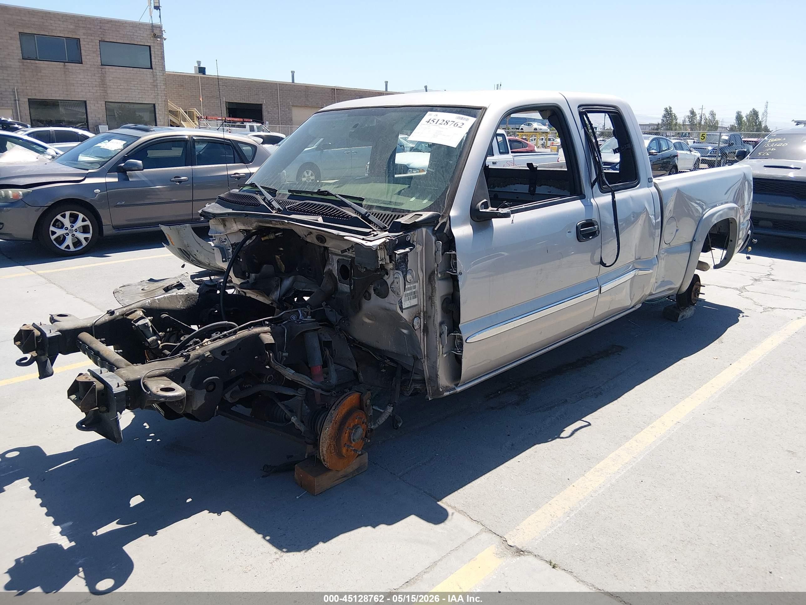 2005 Gmc Sierra 1500 Sle Beige vin: 2GTEK19B651298625