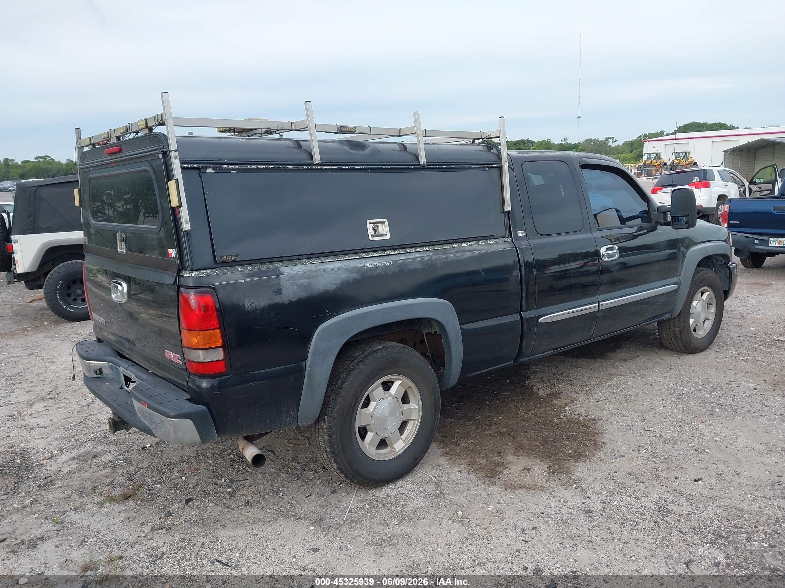 2005 Gmc Sierra 1500 Slt Black vin: 2GTEK19B851238751