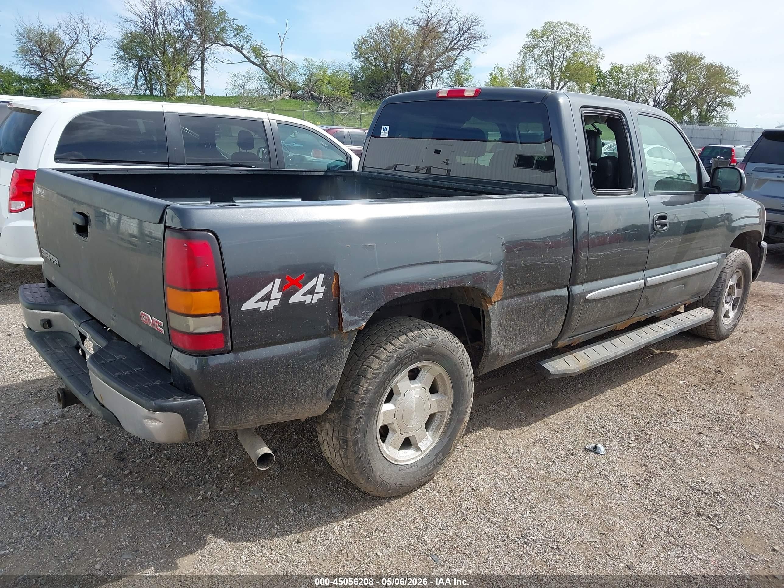 2005 Gmc Sierra 1500 Slt Черный vin: 2GTEK19B951254795