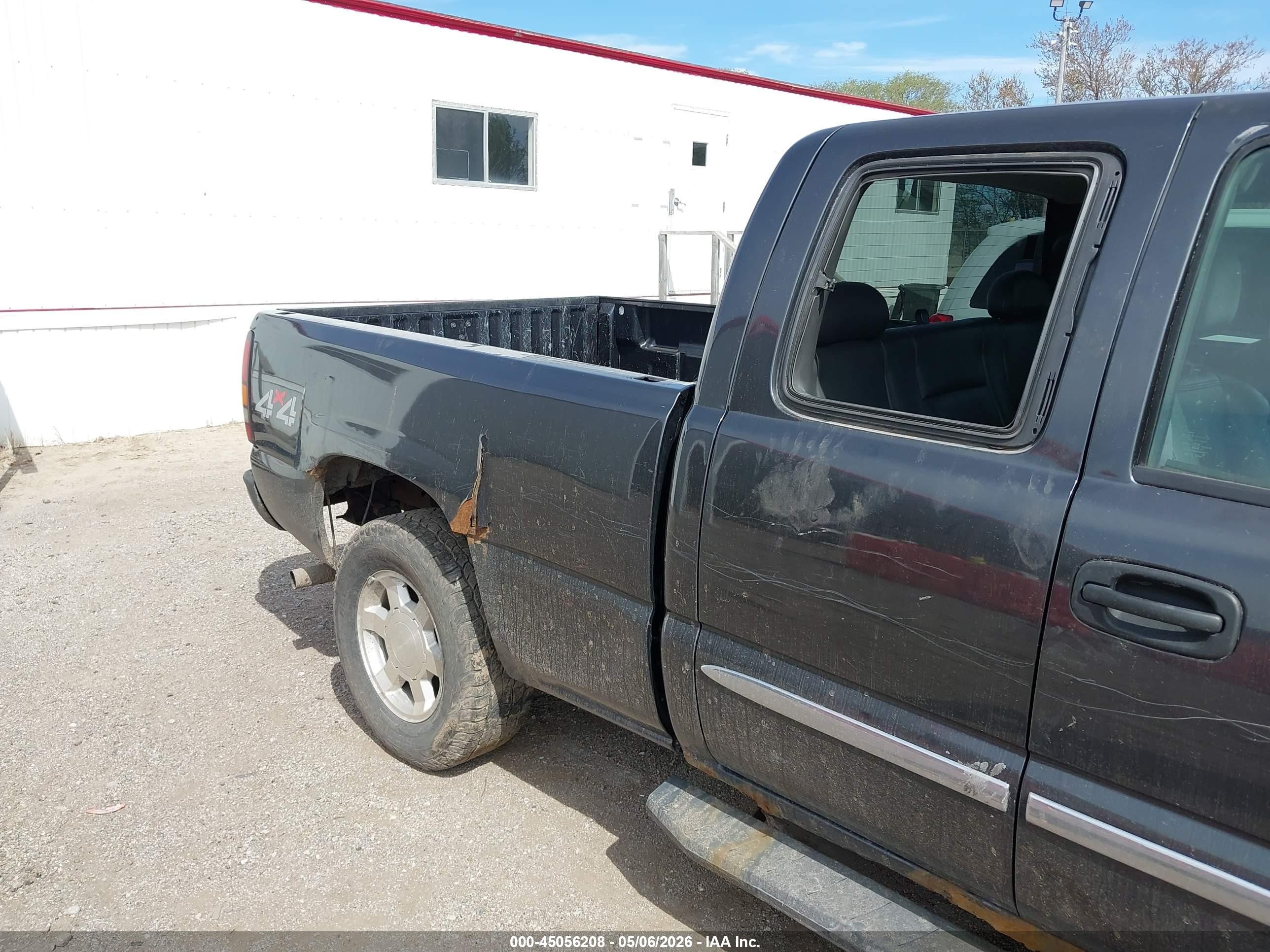 2005 Gmc Sierra 1500 Slt Черный vin: 2GTEK19B951254795