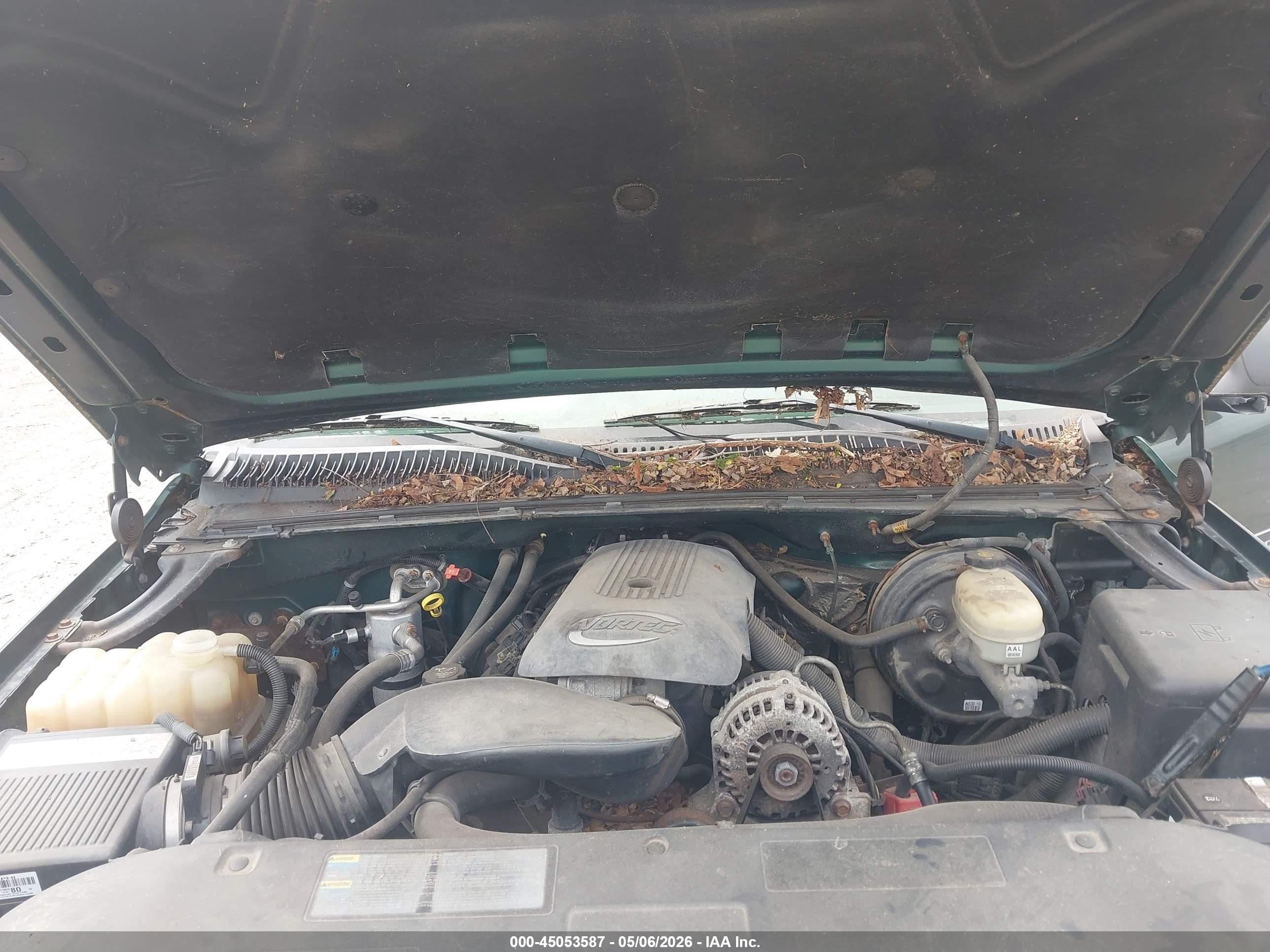 2005 Gmc Sierra 1500 Sle Зеленый vin: 2GTEK19BX51176396