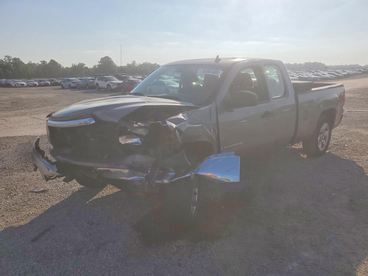 2007 Gmc New Sierra K1500 Gray vin: 2GTEK19C371727795