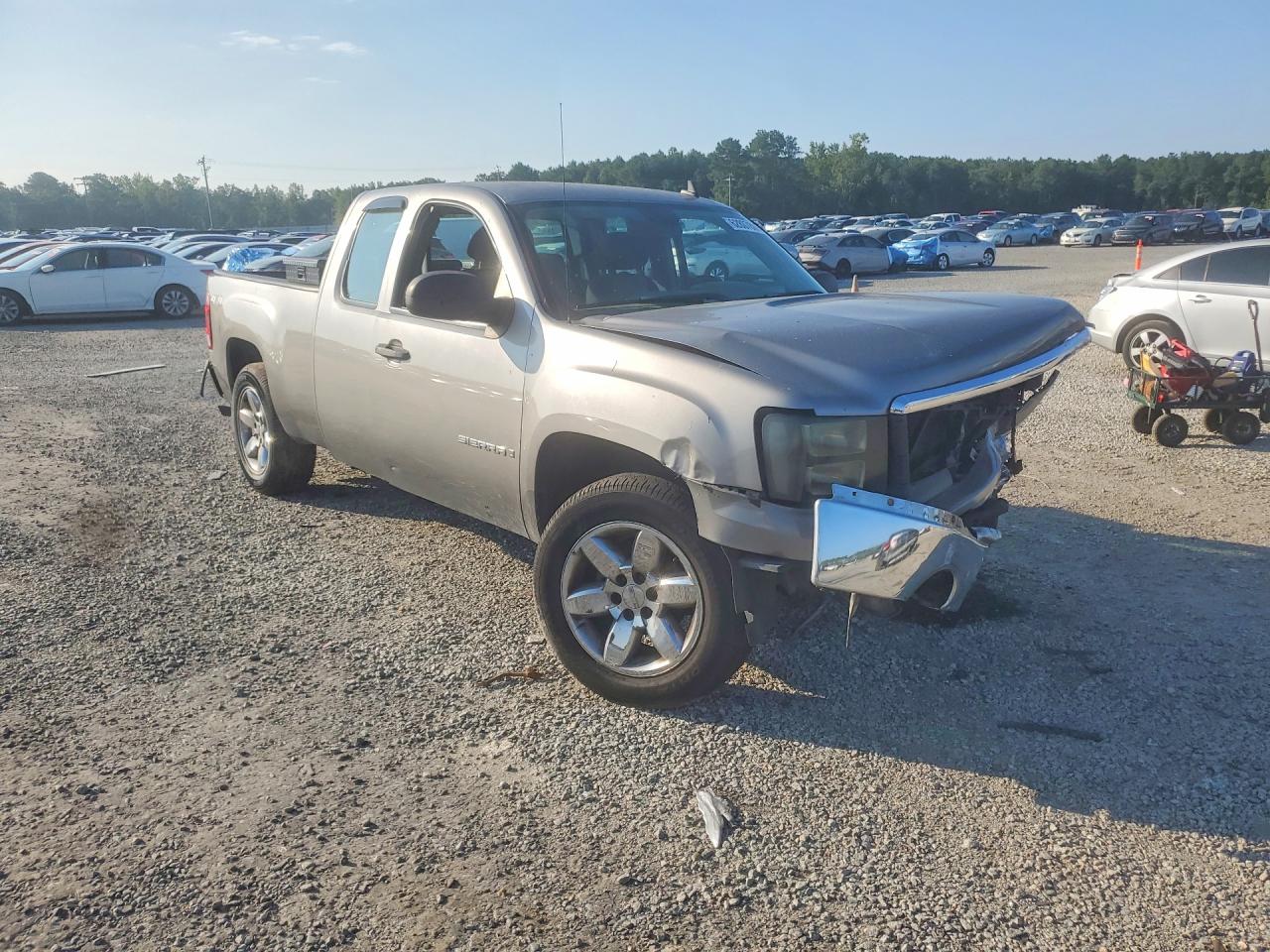 2007 Gmc New Sierra K1500 Gray vin: 2GTEK19C371727795