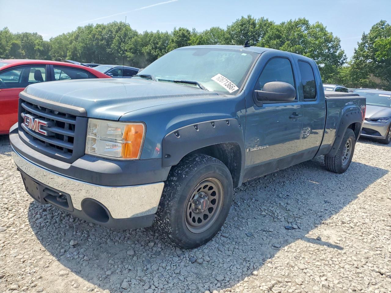 2008 Gmc Sierra K1500 Синий vin: 2GTEK19C981223074