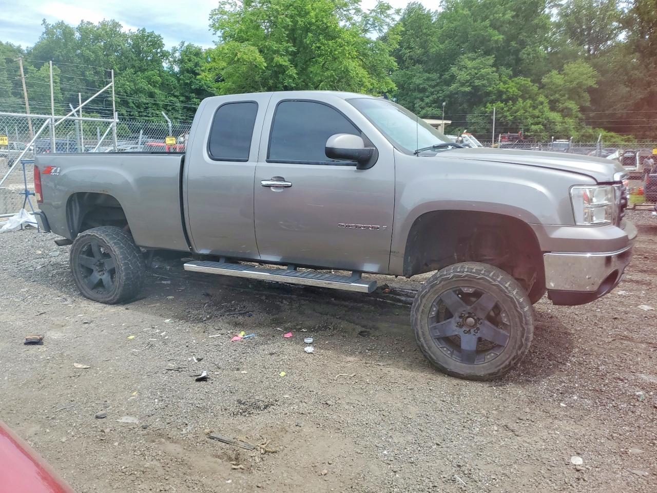 2007 Gmc New Sierra K1500 Silver vin: 2GTEK19J271715524