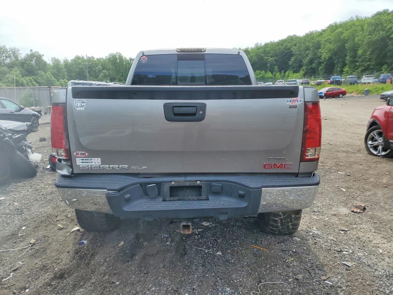 2007 Gmc New Sierra K1500 Silver vin: 2GTEK19J271715524