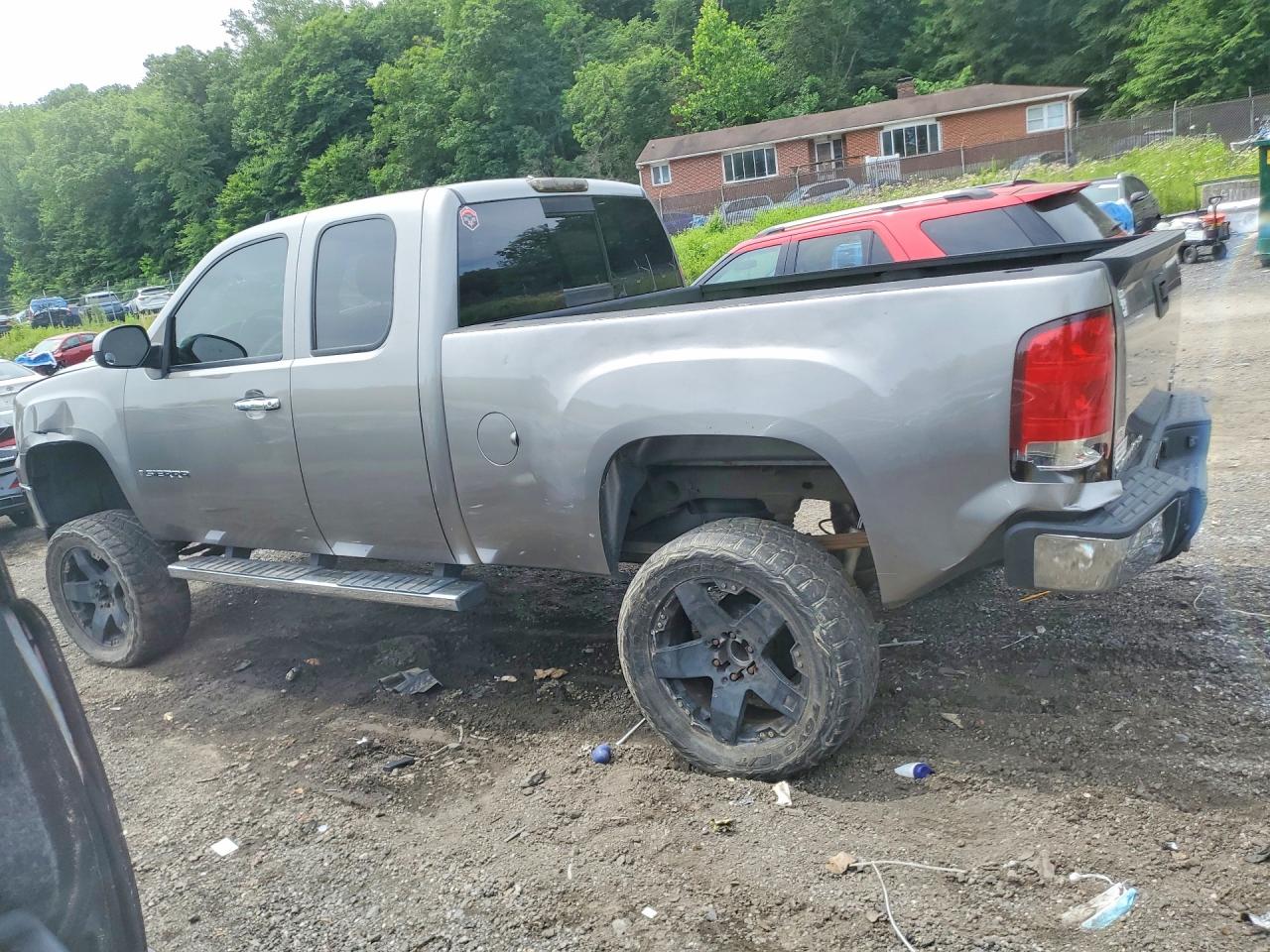 2007 Gmc New Sierra K1500 Silver vin: 2GTEK19J271715524