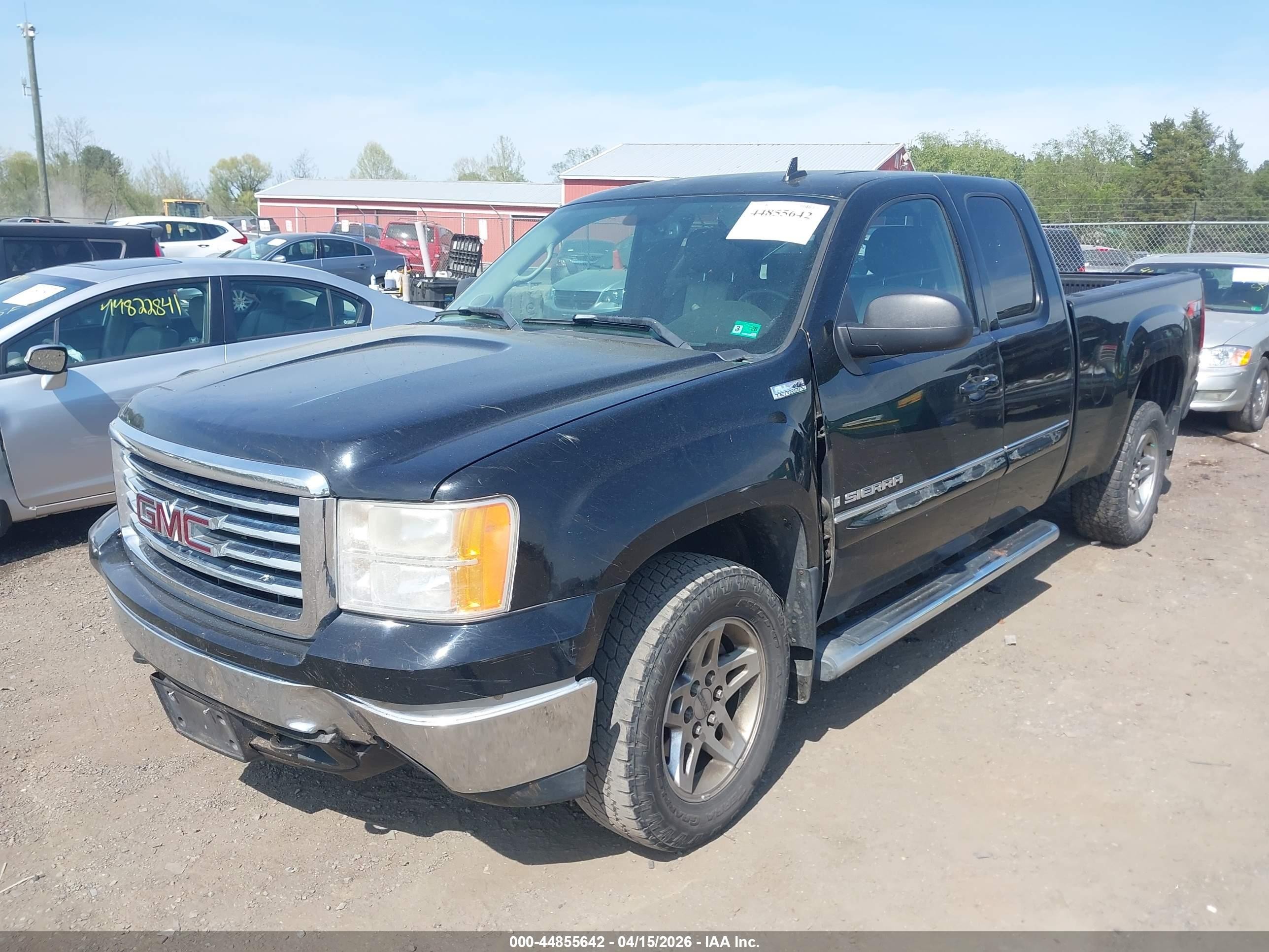 2008 Gmc Sierra 1500 Slt Черный vin: 2GTEK19J281229068