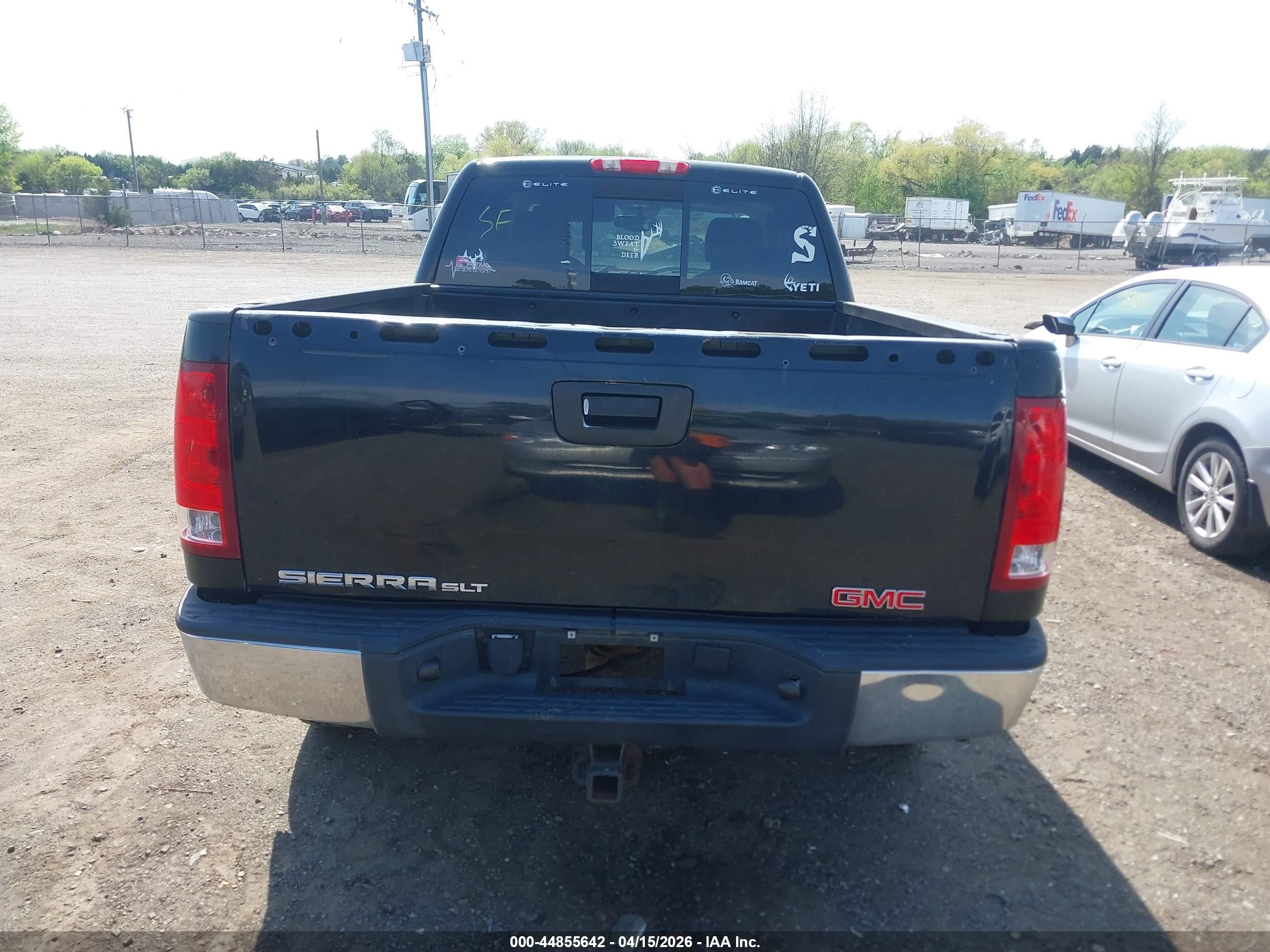 2008 Gmc Sierra 1500 Slt Черный vin: 2GTEK19J281229068