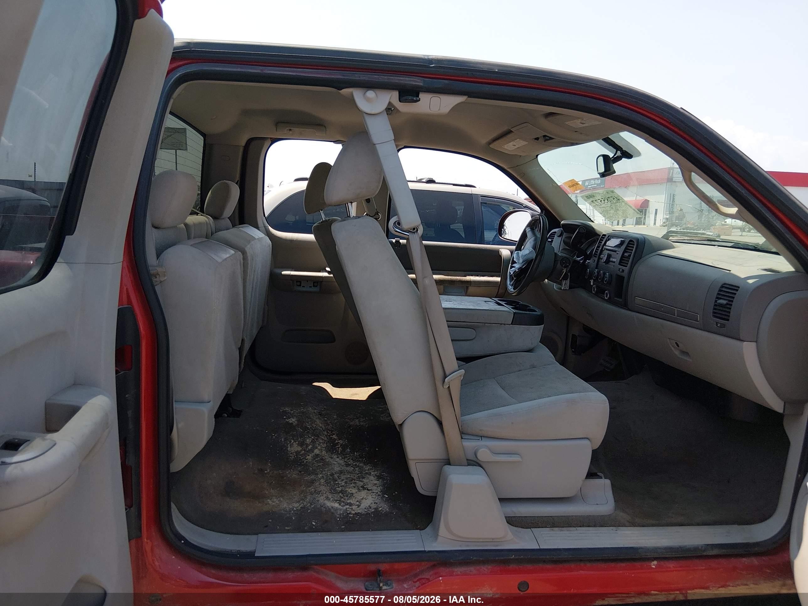 2008 Gmc Sierra 1500 Sle1 Red vin: 2GTEK19J281243455