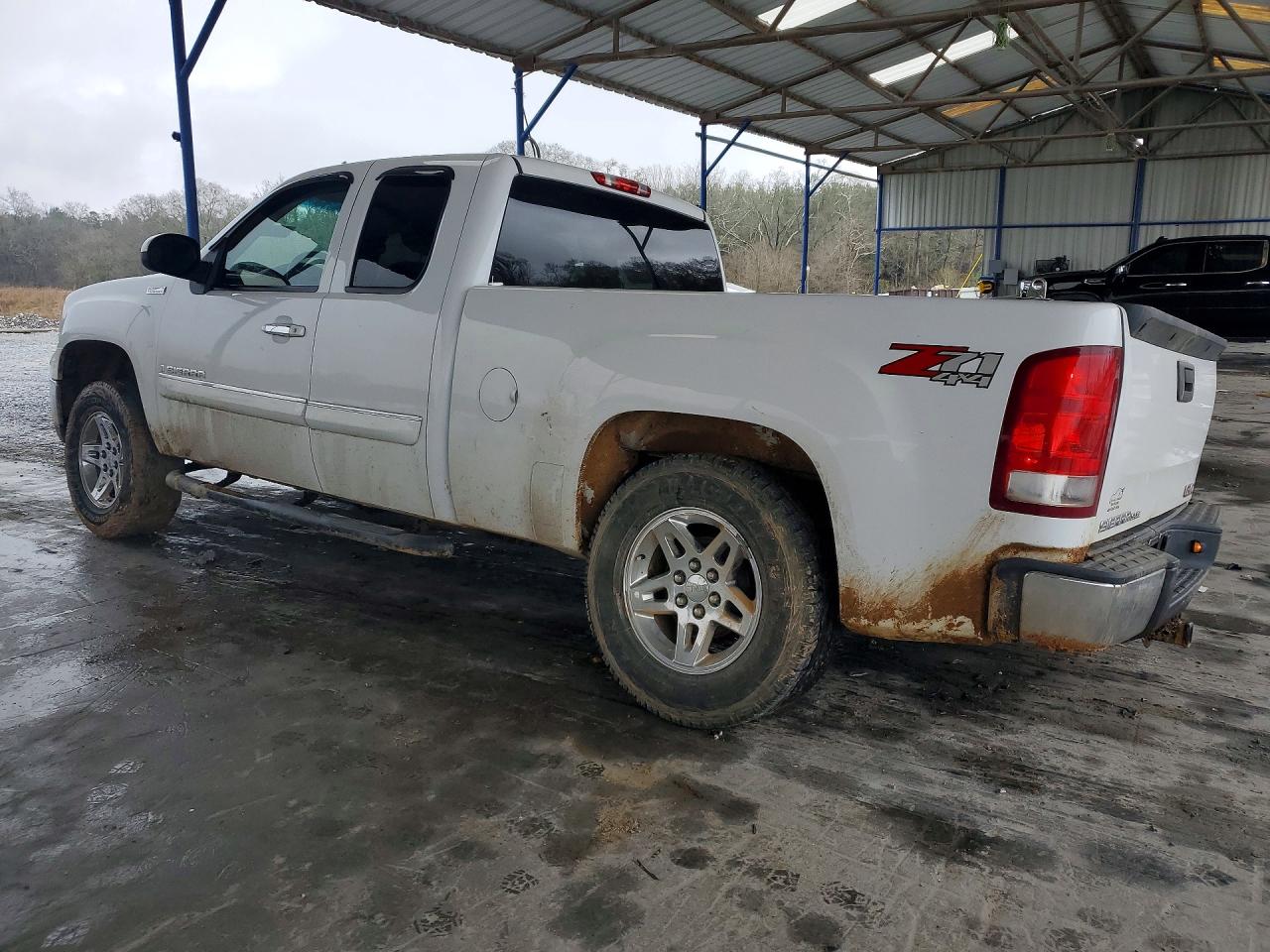 2008 Gmc Sierra K1500 White vin: 2GTEK19J381232903