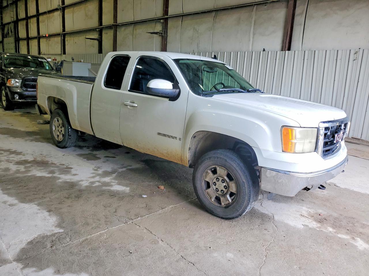 2007 Gmc New Sierra K1500 White vin: 2GTEK19J471593703