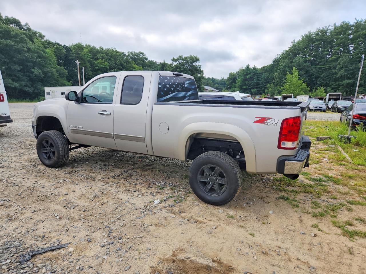2008 Gmc Sierra K1500 Silver vin: 2GTEK19J481283472