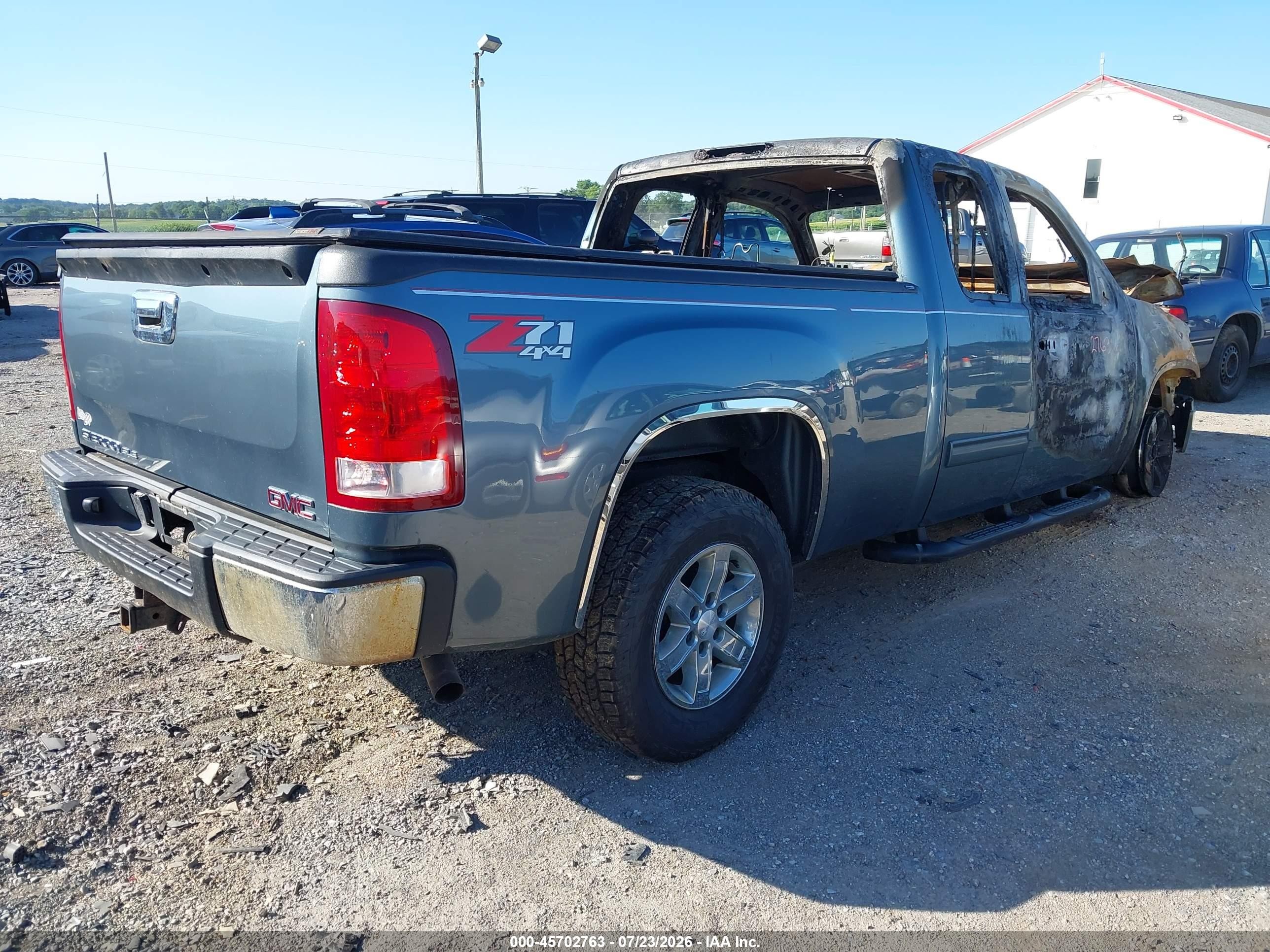 2007 Gmc Sierra 1500 Sle1 Green vin: 2GTEK19J771572120