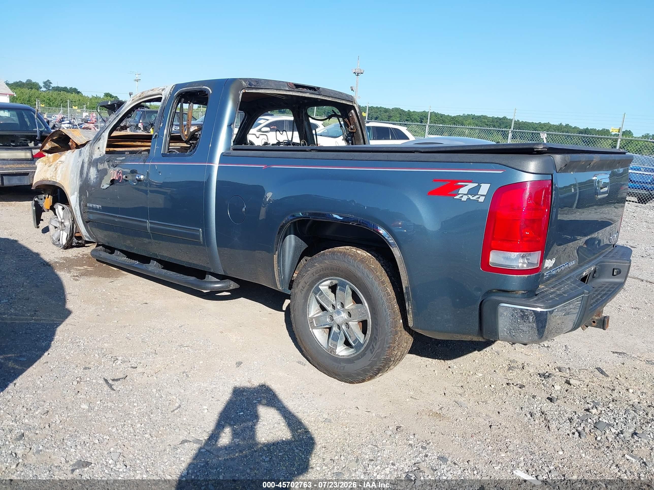 2007 Gmc Sierra 1500 Sle1 Green vin: 2GTEK19J771572120