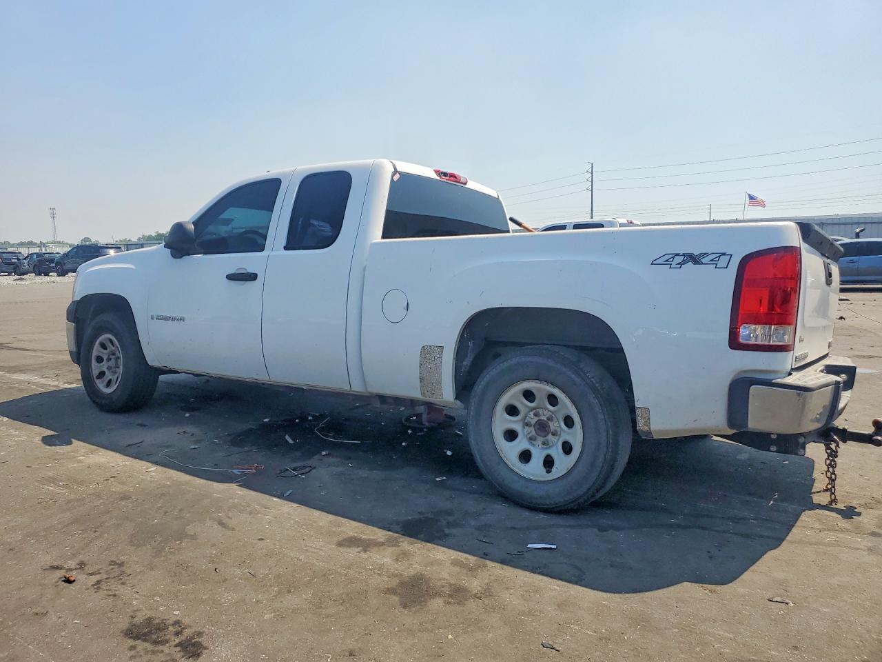 2008 Gmc Sierra K1500 White vin: 2GTEK19J881120517