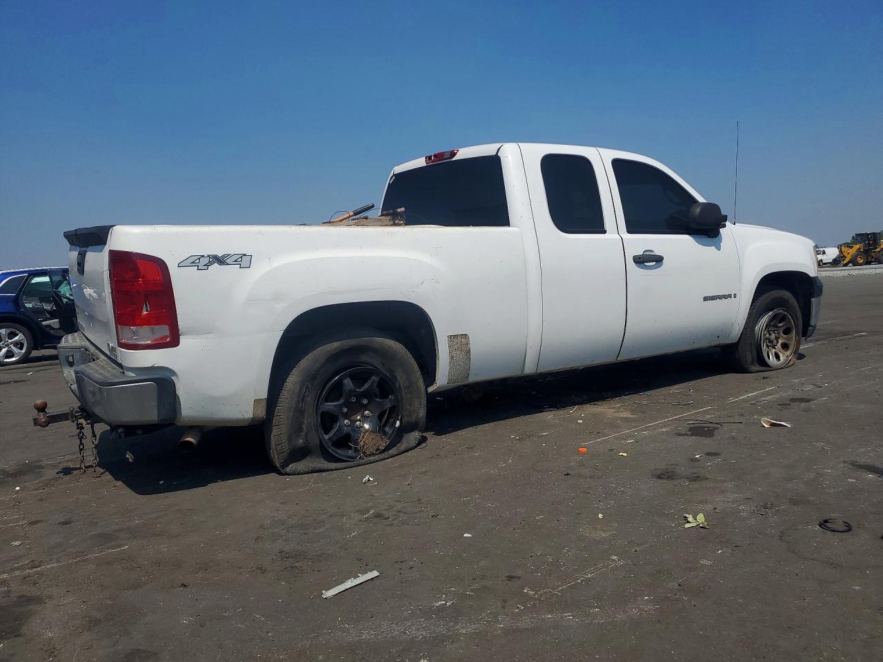 2008 Gmc Sierra K1500 White vin: 2GTEK19J881120517