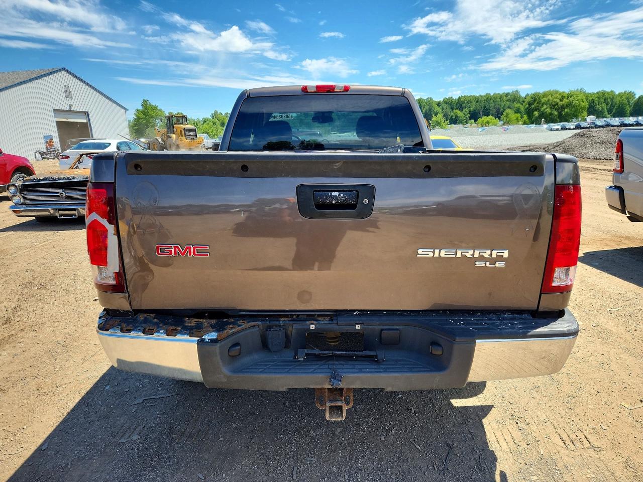 2008 Gmc Sierra K1500 Brown vin: 2GTEK19J881237384